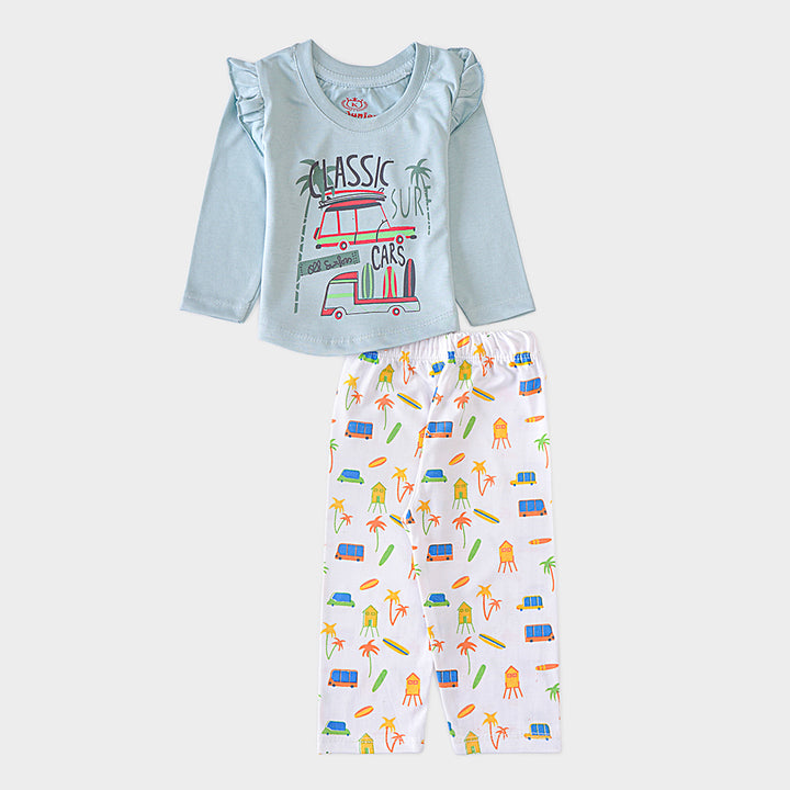 Infant Baby Printed Full Sleeve Suit (Classic)