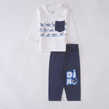 Boys Printed Full Sleeve Suit (Dino)