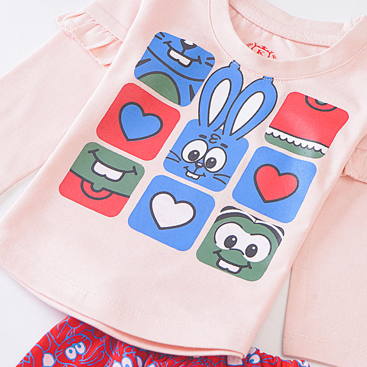 Infant Baby Printed Full Sleeve Suit (Bugs)