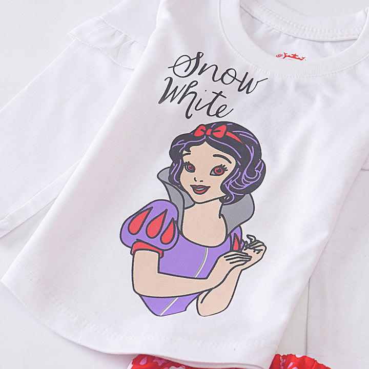 Infant Baby Printed Full Sleeve Suit (Snow-white)