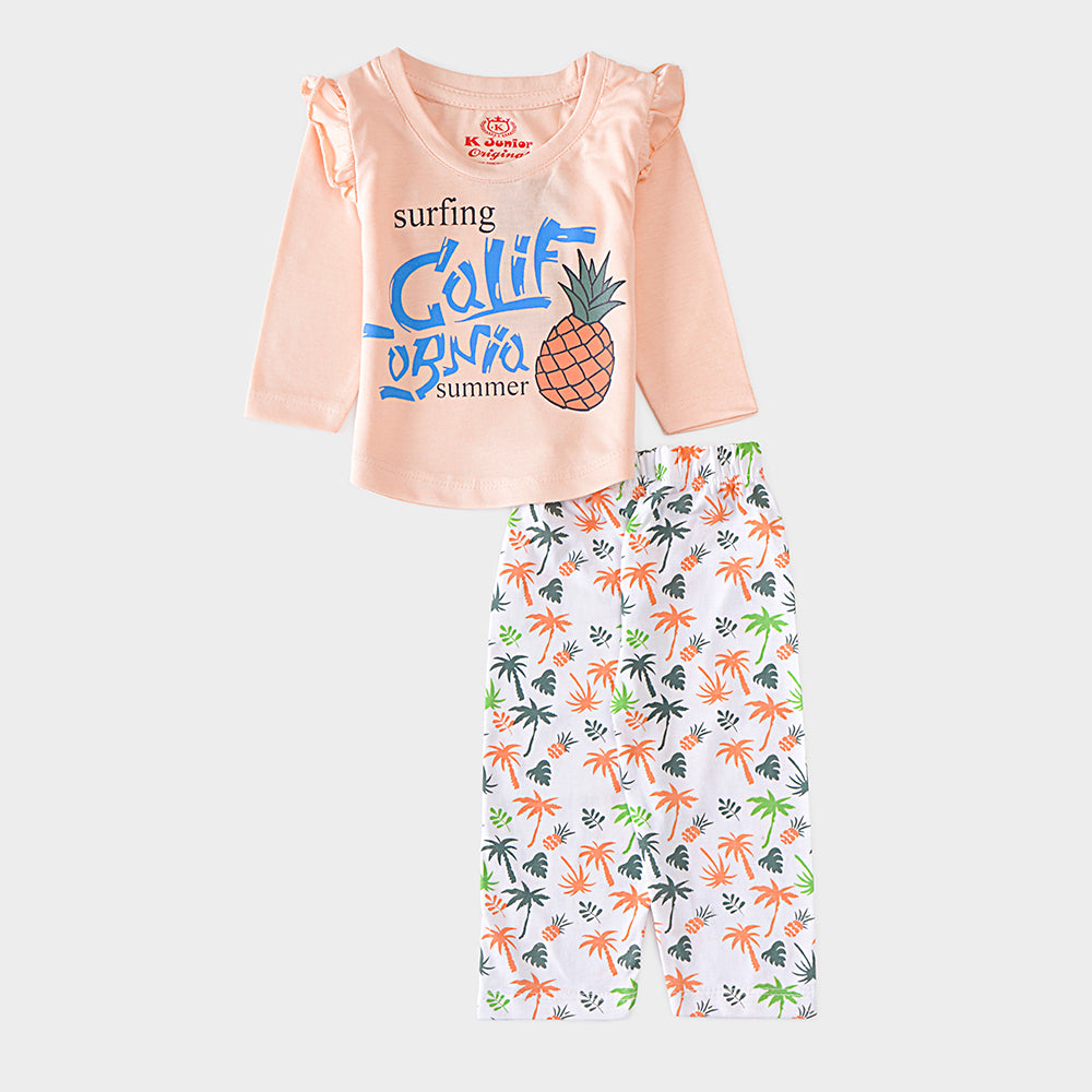 Infant Baby Printed Full Sleeve Suit (Surfing)