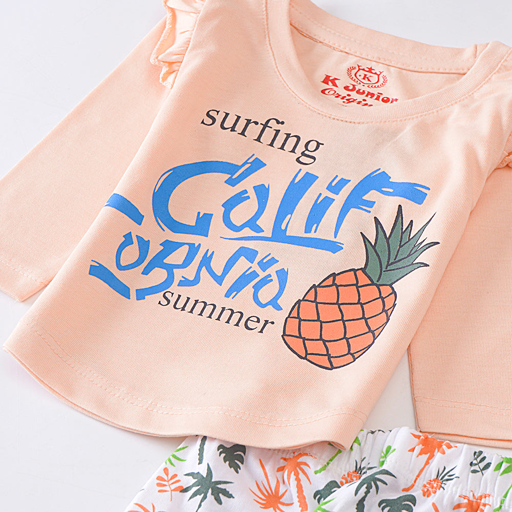 Infant Baby Printed Full Sleeve Suit (Surfing)