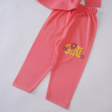 Girls Printed Full Sleeve Suit (Cute girl)