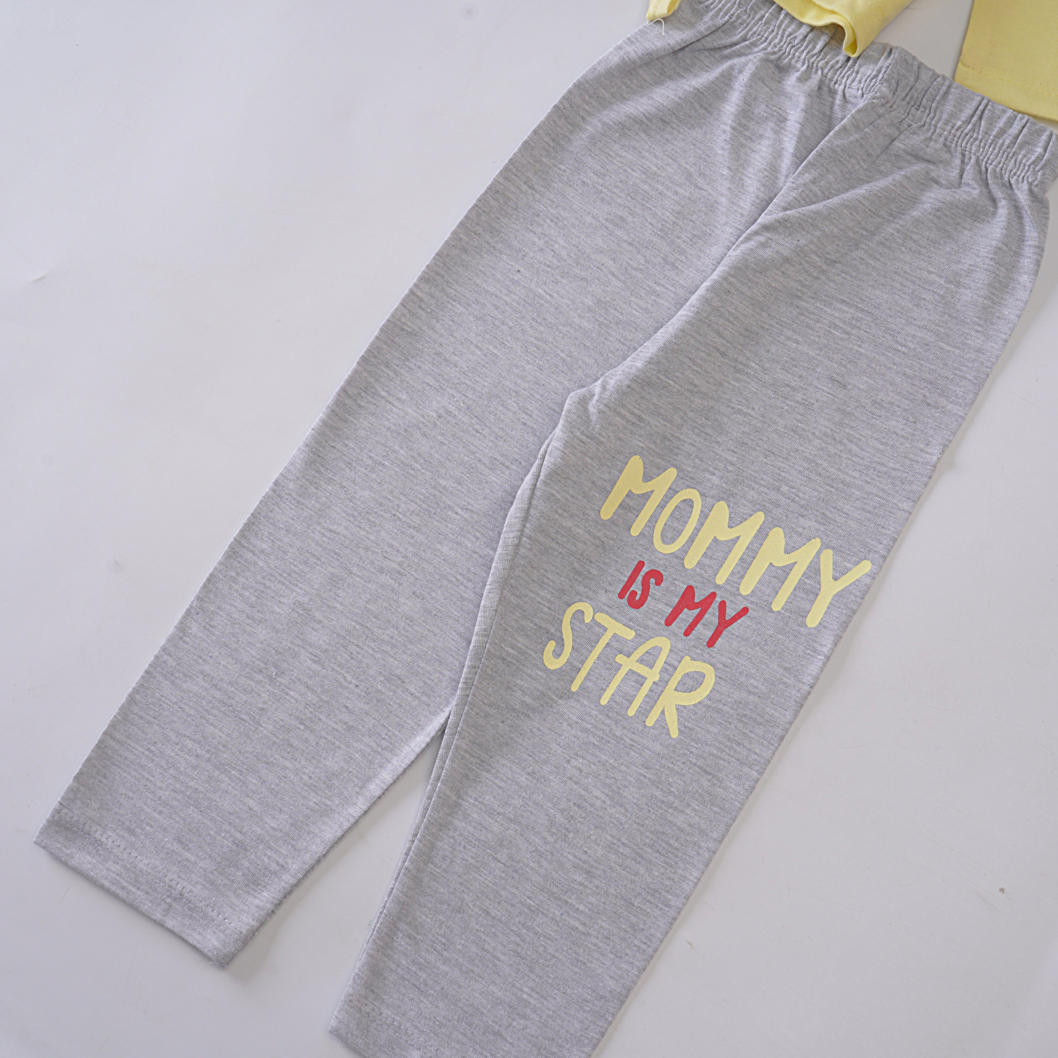 Infant Baby Printed Full Sleeve Suit (Mommy-Is-My-Star)