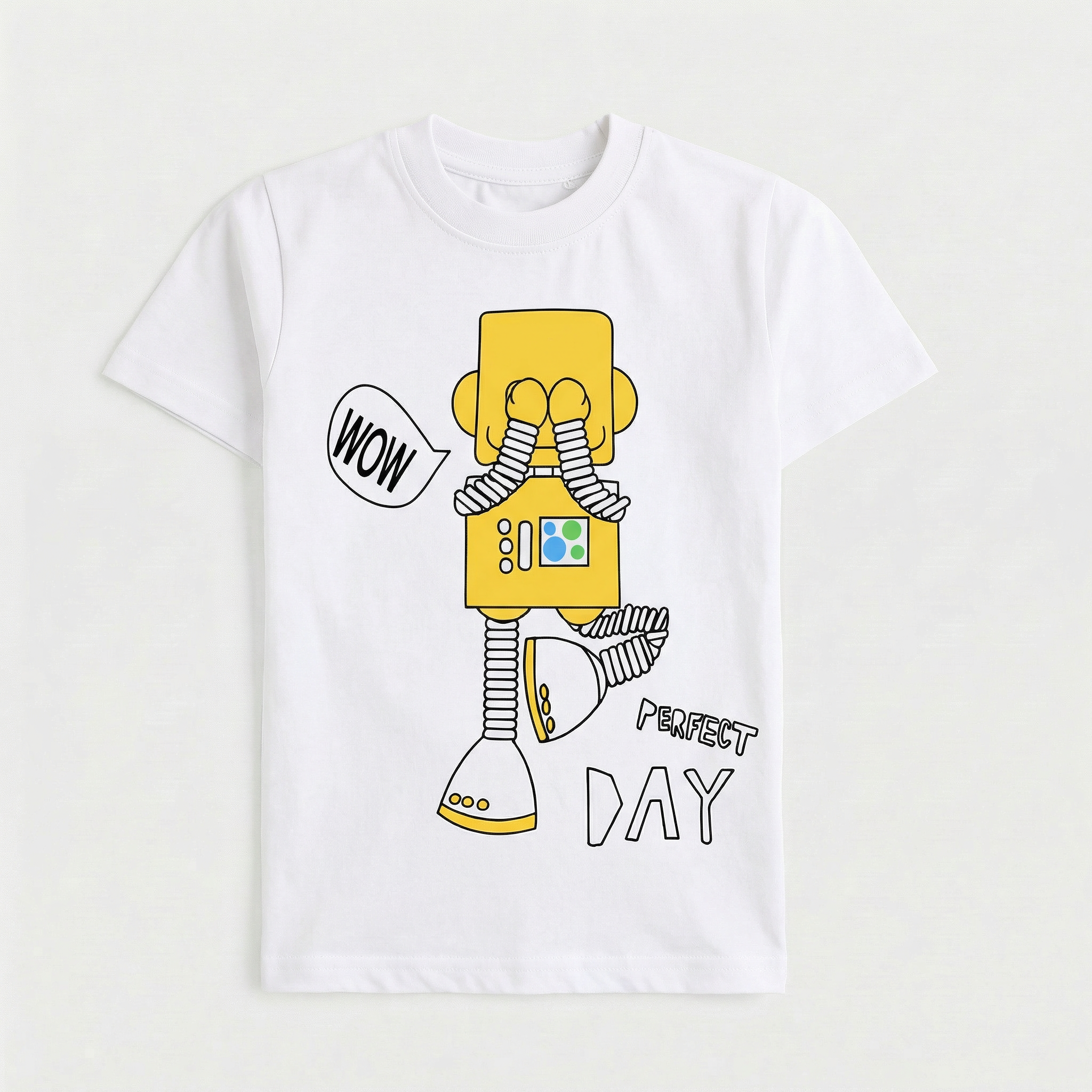 Boys Half Sleeves-Printed T-Shirt (Perfect)