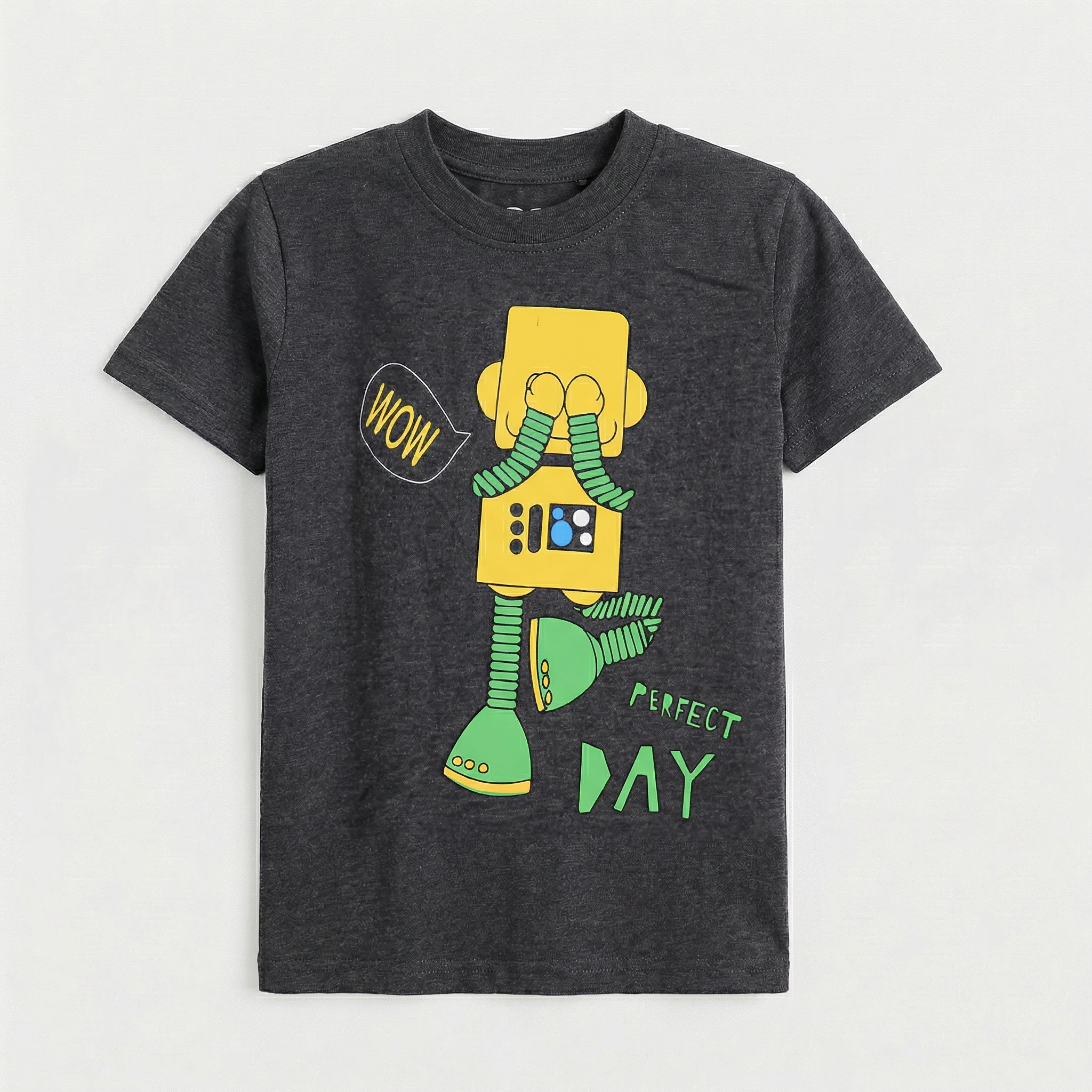 Boys Half Sleeves-Printed T-Shirt (Perfect)