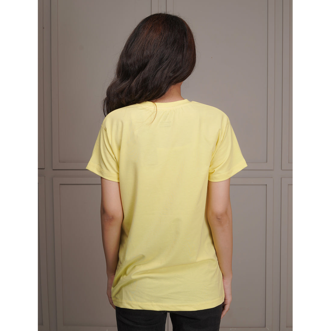 Women's Half Sleeve T-Shirt (Flower)