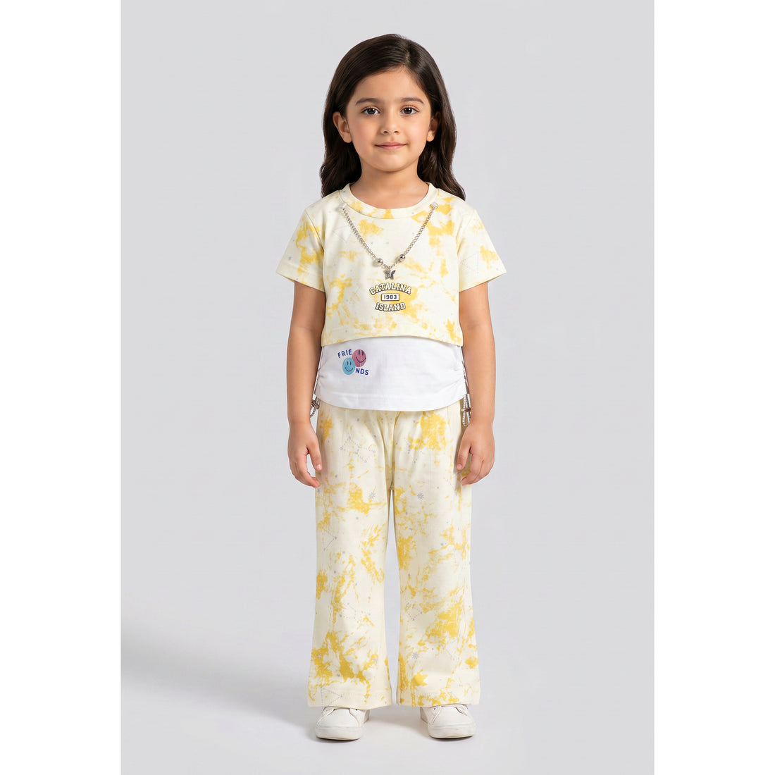 Imported Infant Baby Girl 2 Pcs Suit