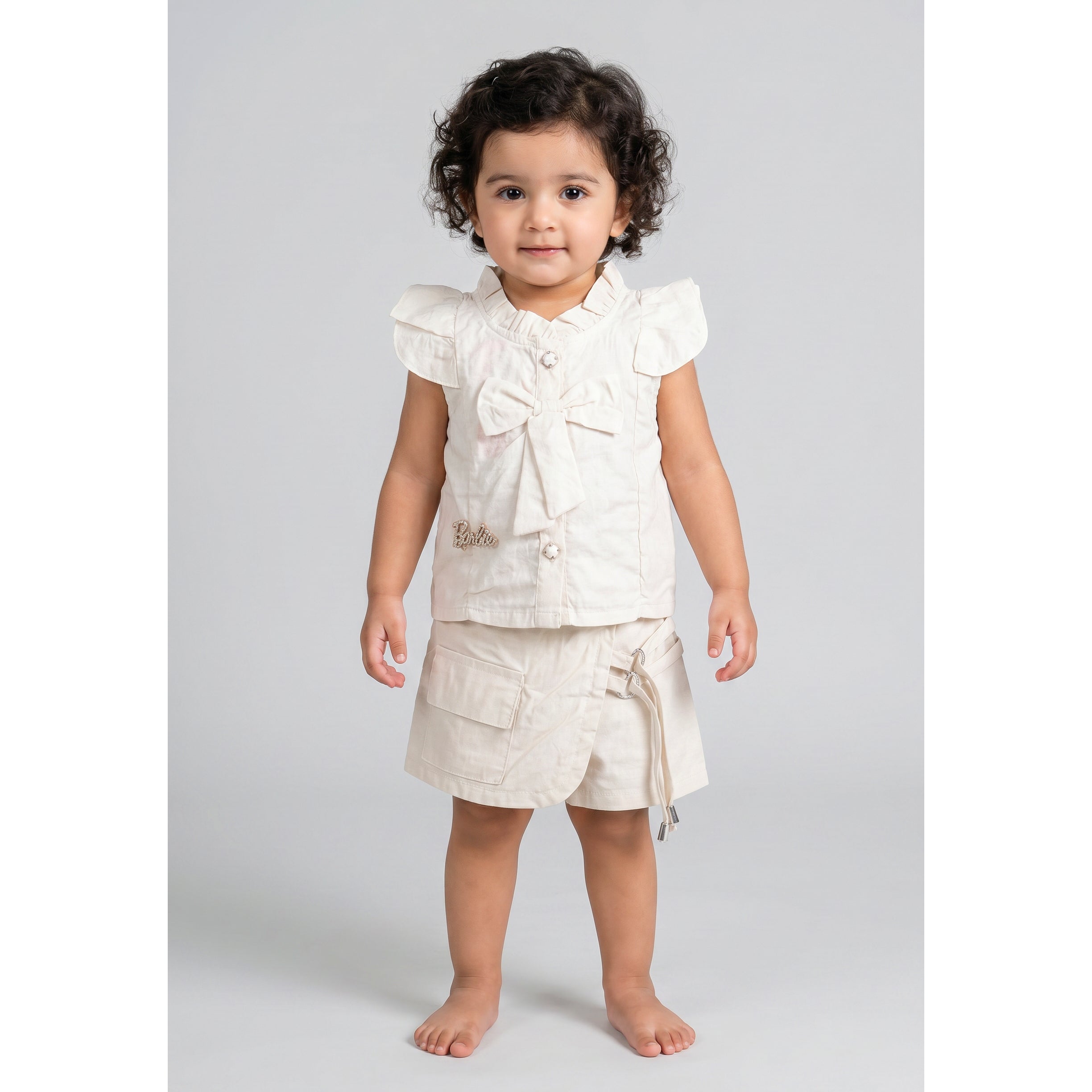 Imported Infant Baby Girl 2 Pcs Suit