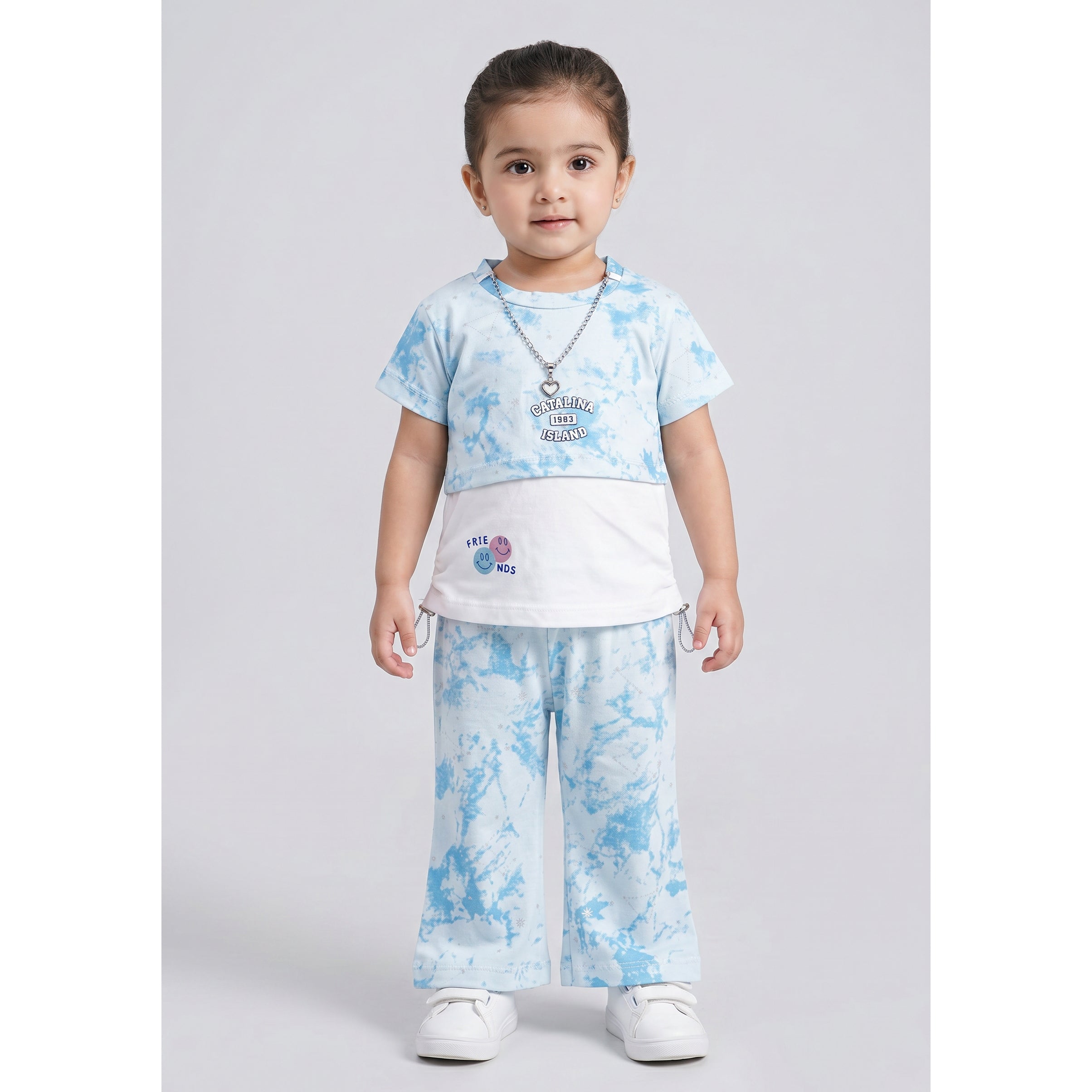 Imported Infant Baby Girl 2 Pcs Suit
