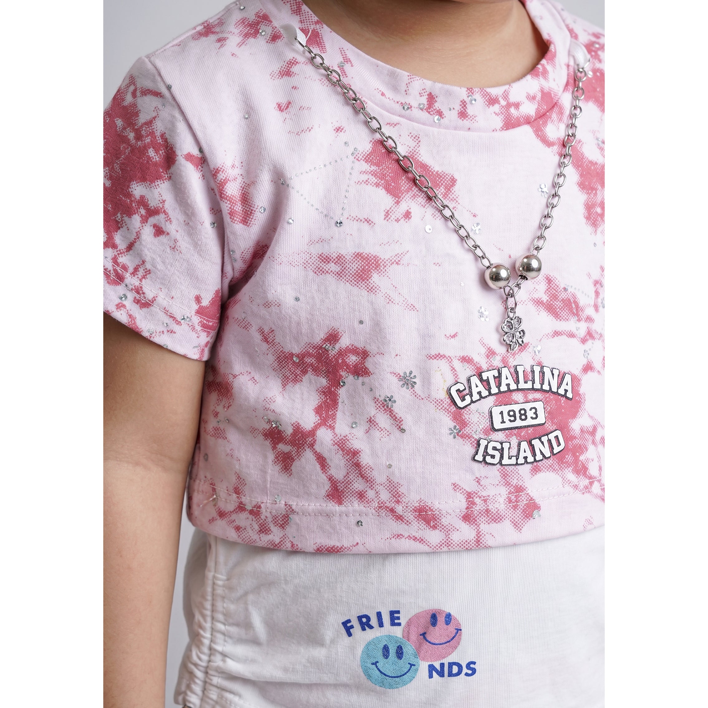 Imported Infant Baby Girl 2 Pcs Suit