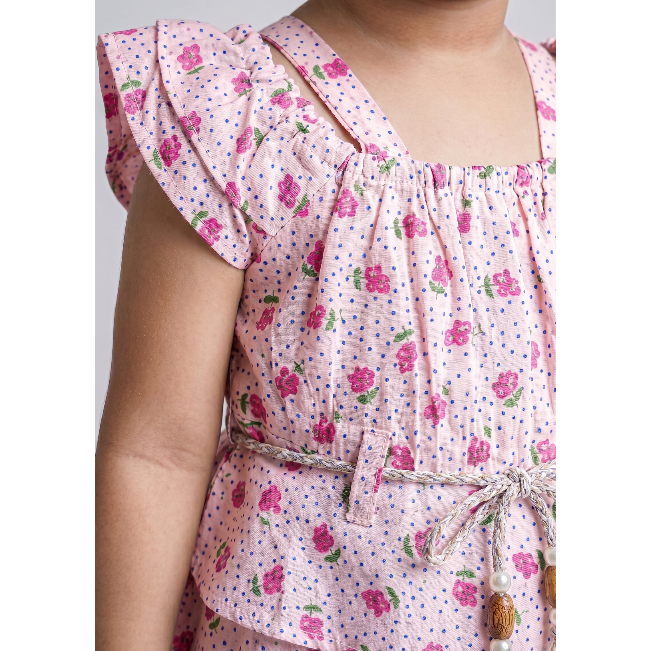 Imported Infant Baby Girl 2 Pcs Suit