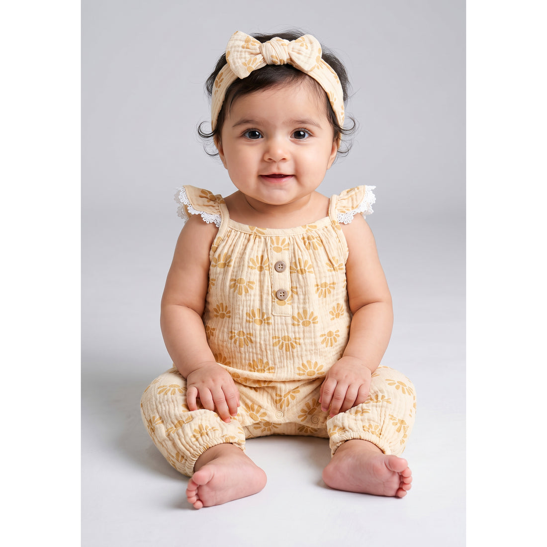 Imported Infant Baby Girl Romper