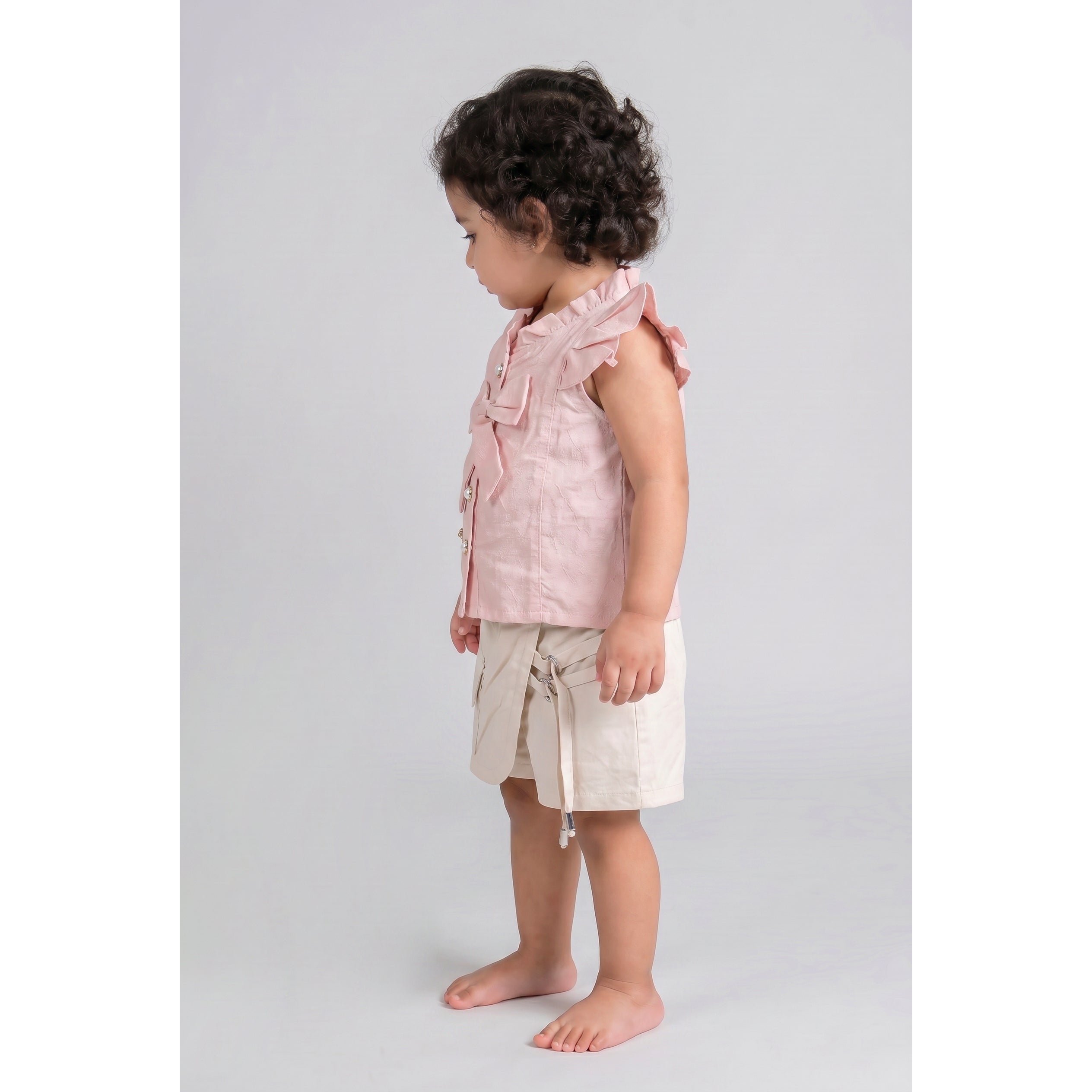 Imported Infant Baby Girl 2 Pcs Suit