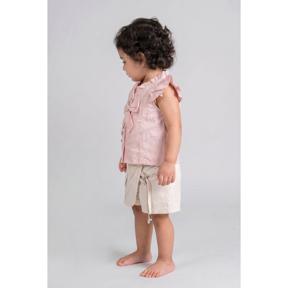 Imported Infant Baby Girl 2 Pcs Suit