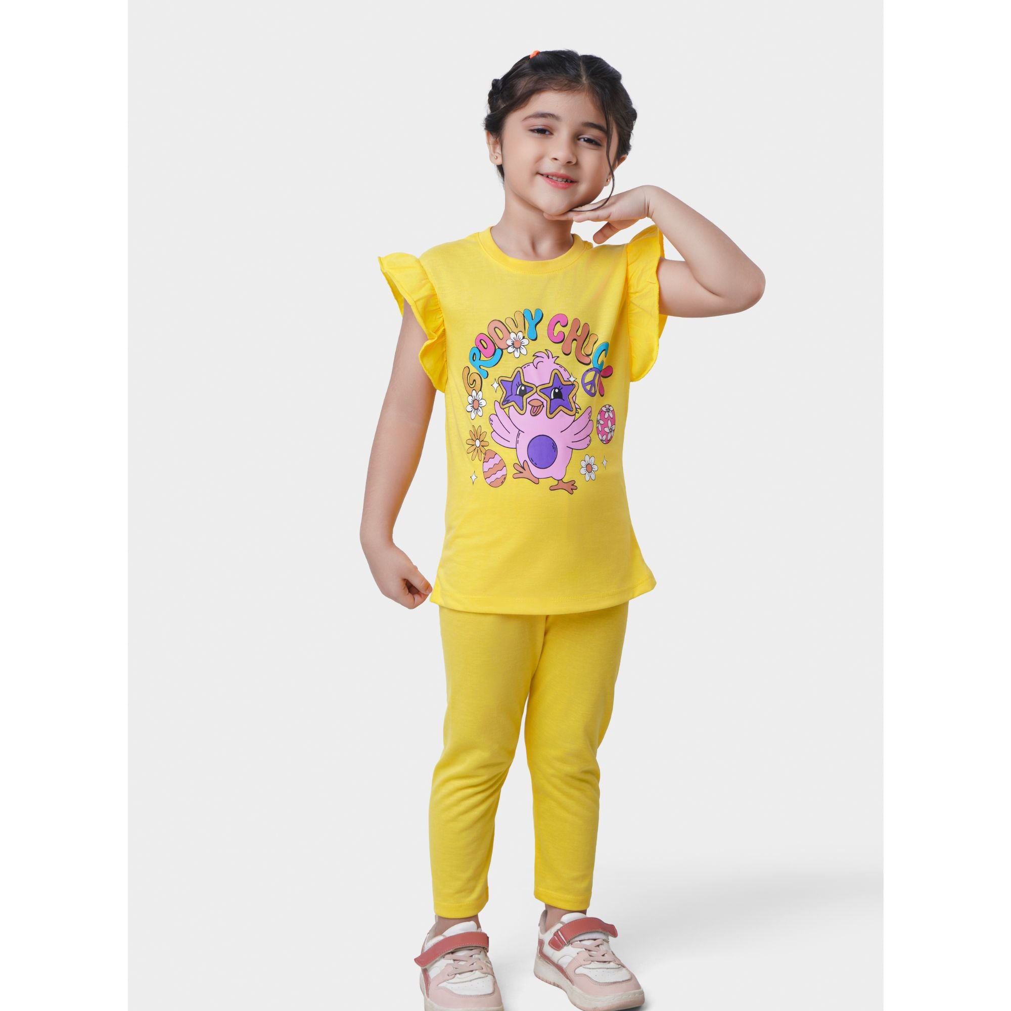 Girls 2 piece set (Groovy Chick)