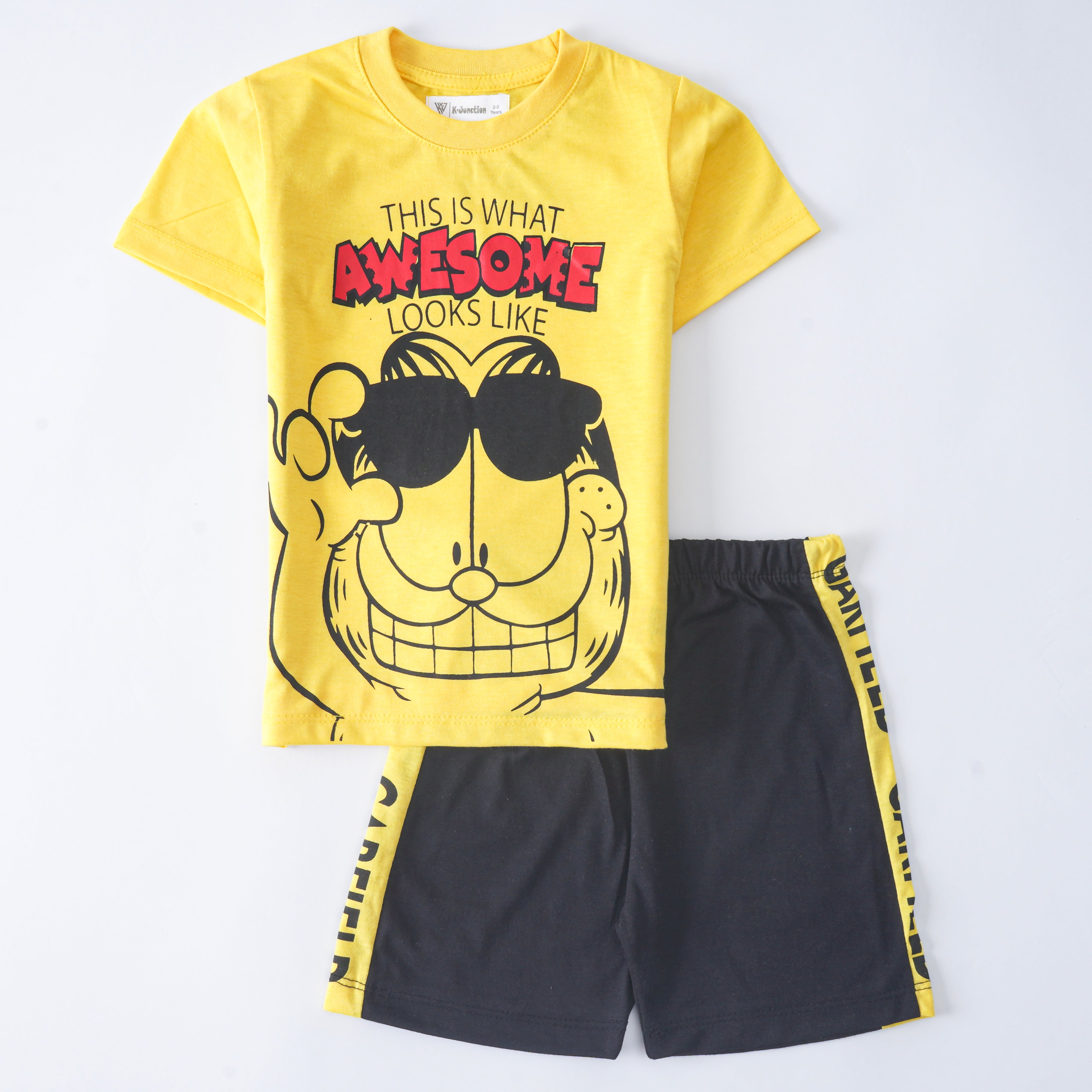 Boys Half Sleeves 2 Piece Suit