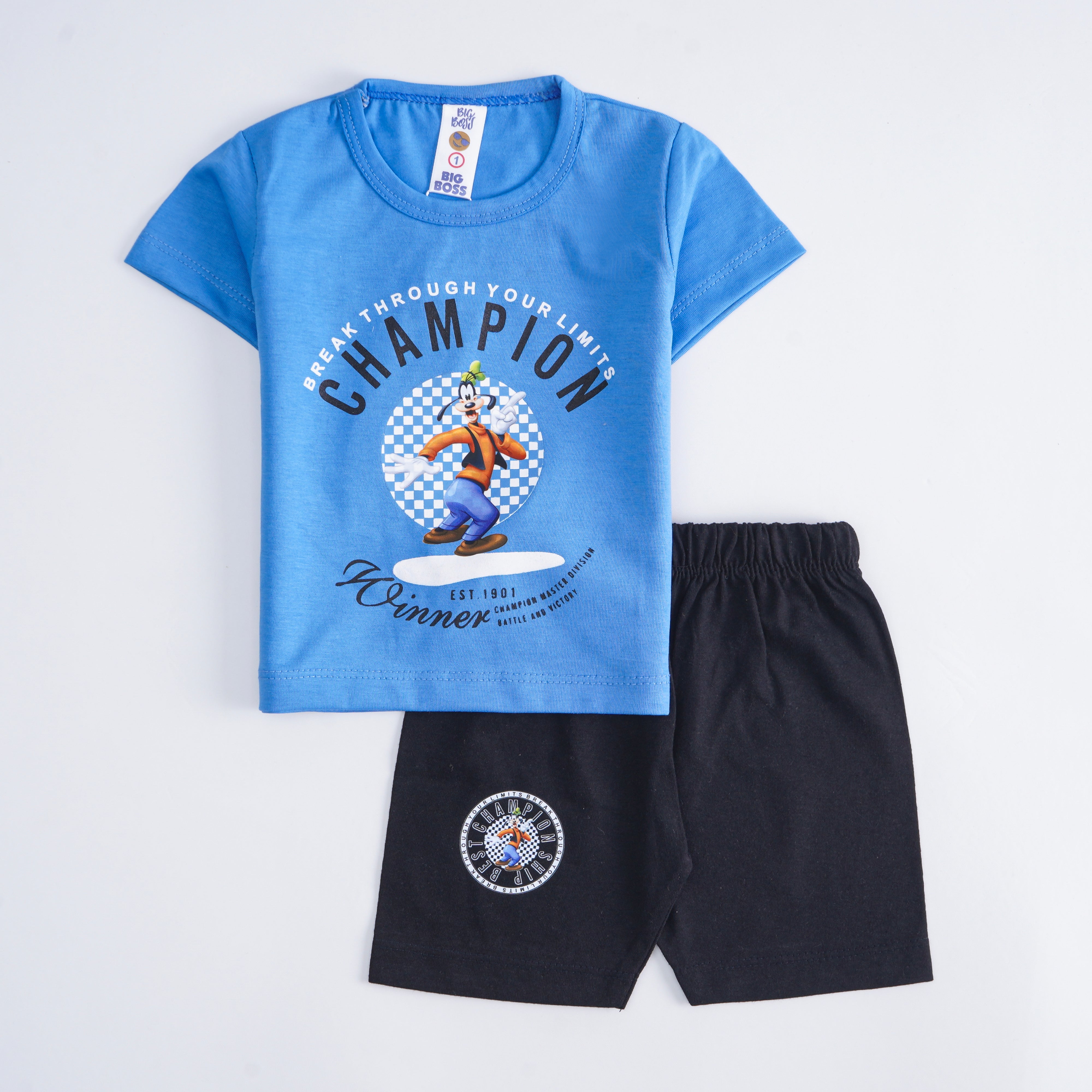 Baba Half Sleeves 2 Piece Suit