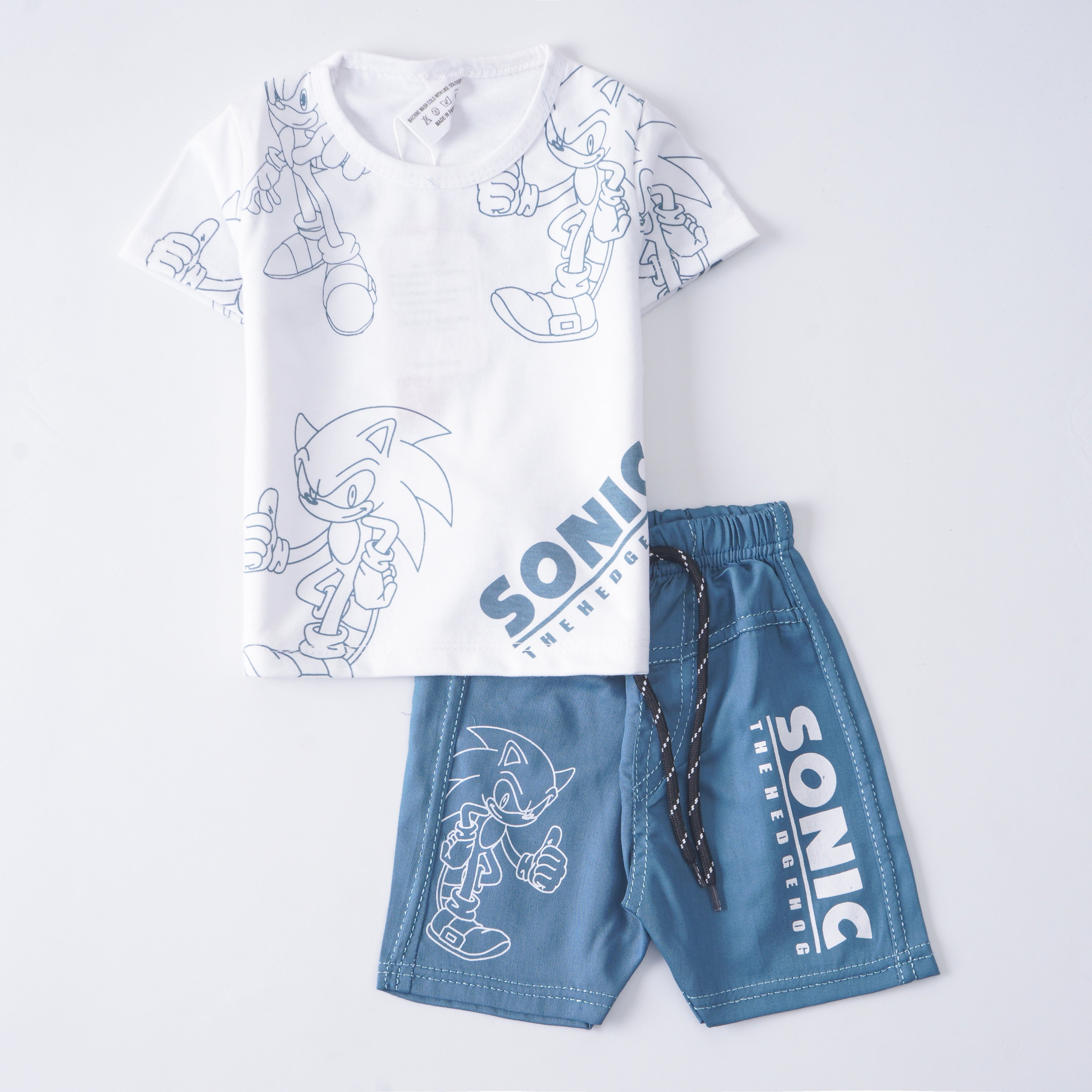 Baba Half Sleeves 2 Piece Suit