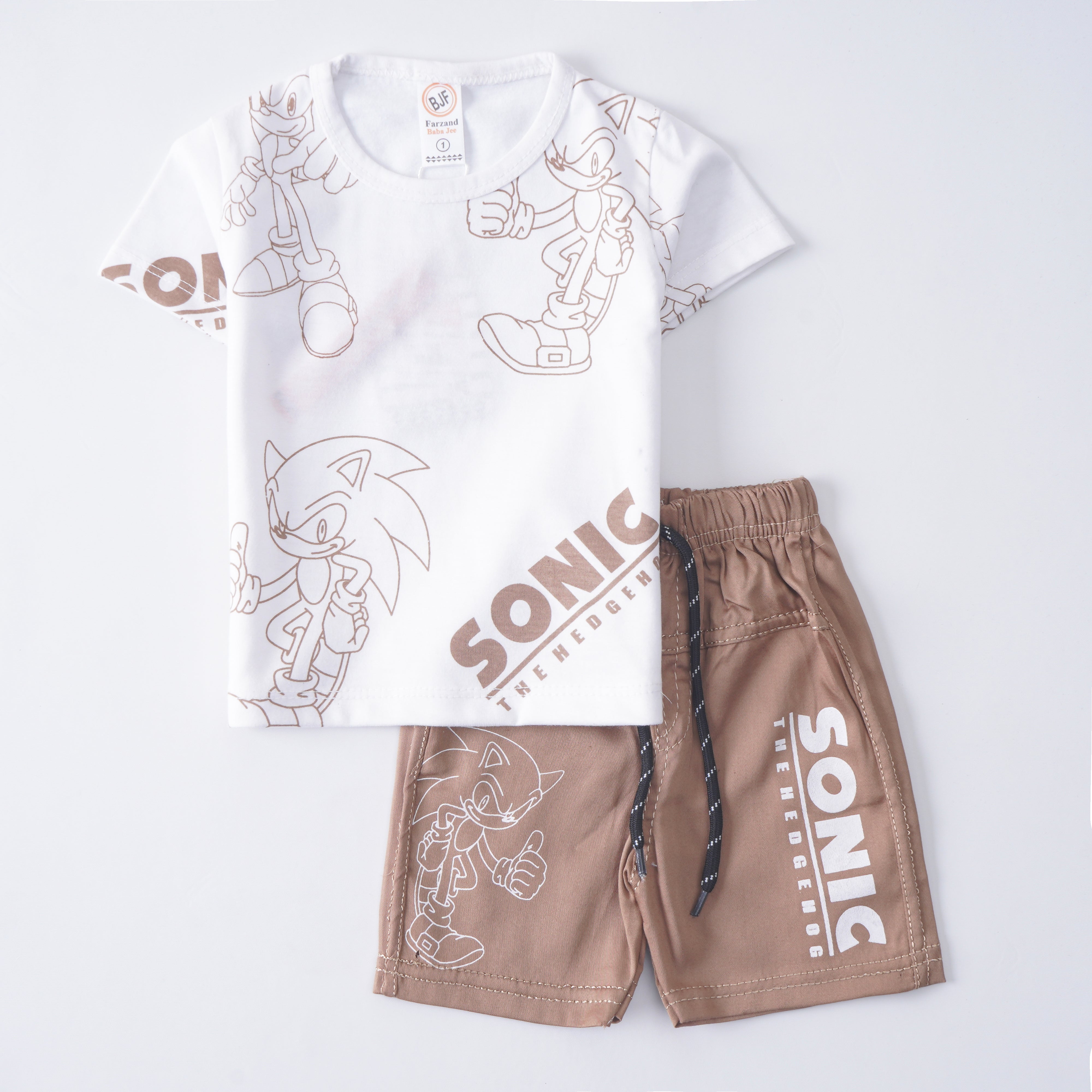 Baba Half Sleeves 2 Piece Suit