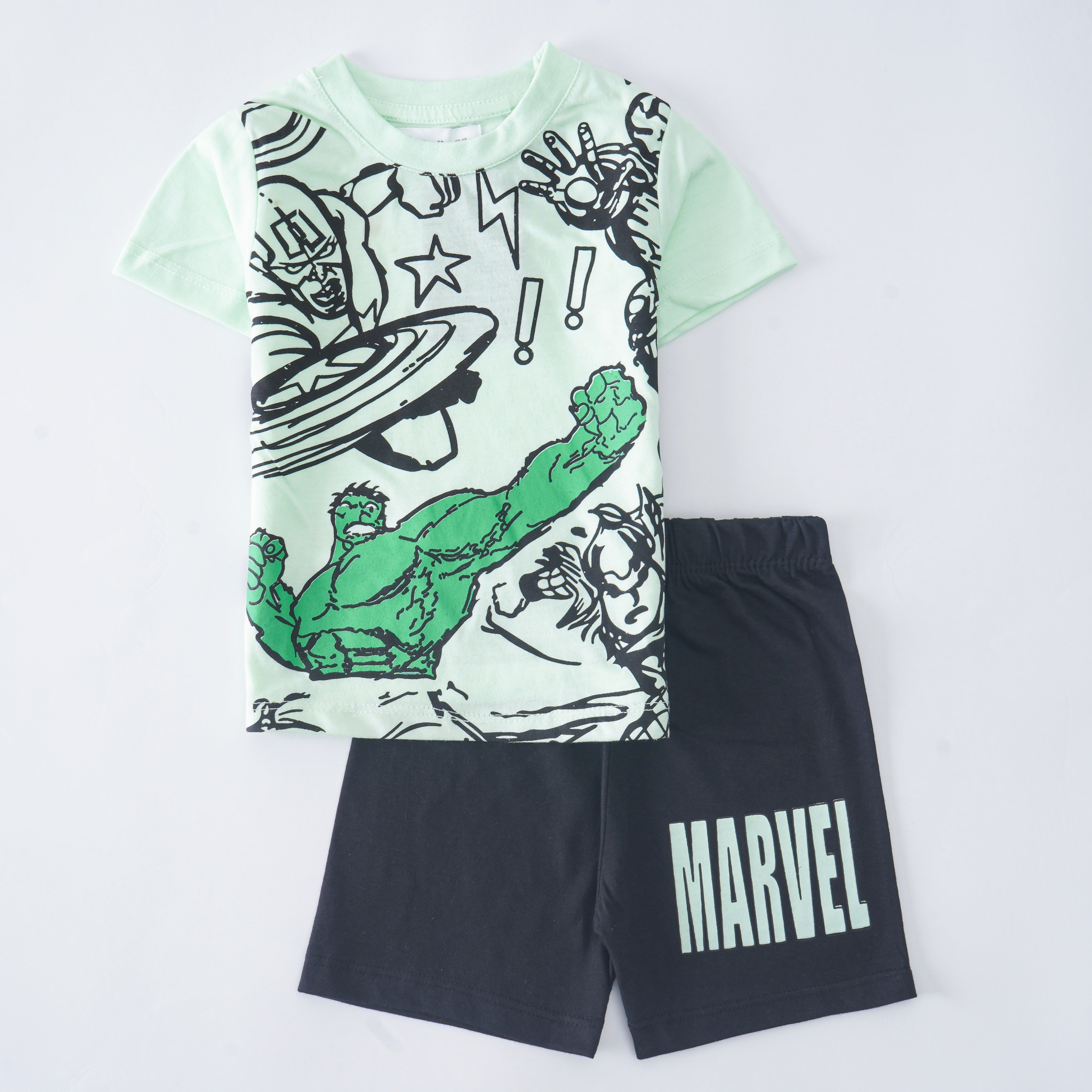Boys Half Sleeves 2 Piece Suit