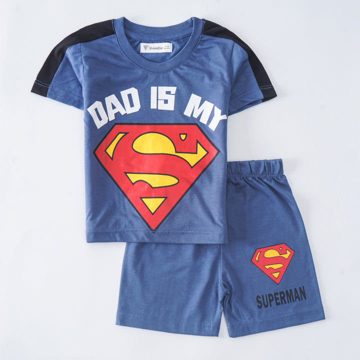 Boys Half Sleeves 2 Piece Suit