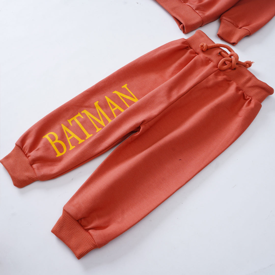 Boys Terry Printed Full Sleeve Suit