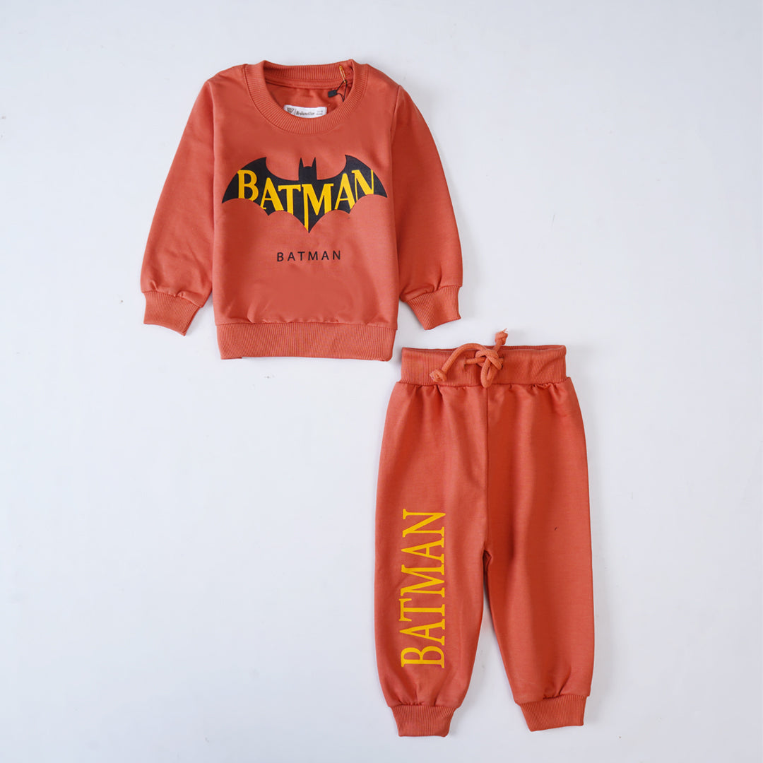 Boys Terry Printed Full Sleeve Suit