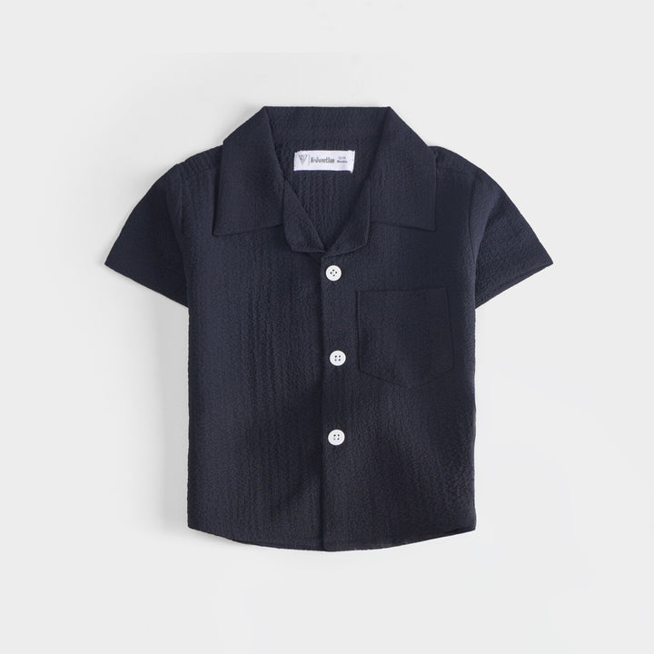 Boys Half Sleeves Woven Shirt