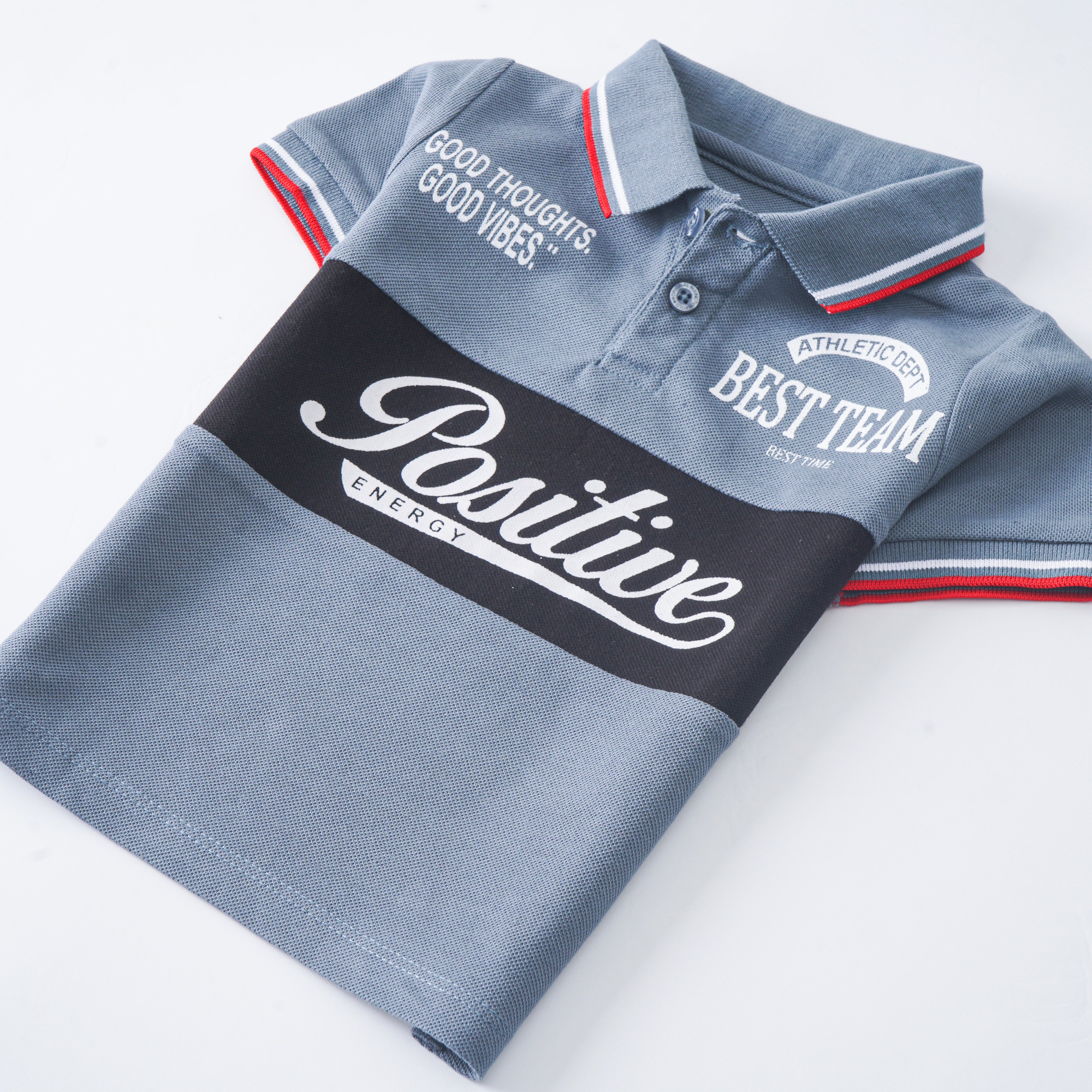 Boys Half Sleeves Polo T-Shirt