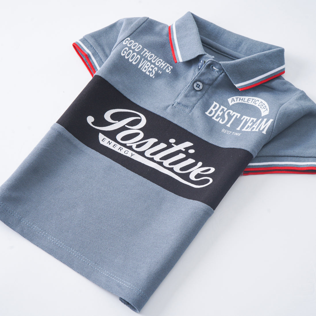 Boys Half Sleeves Polo T-Shirt