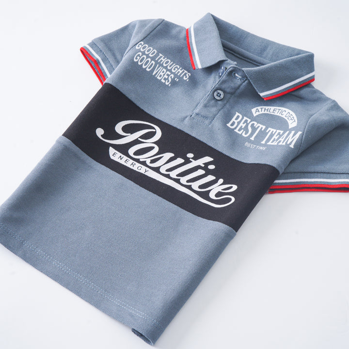 Boys Half Sleeves Polo T-Shirt