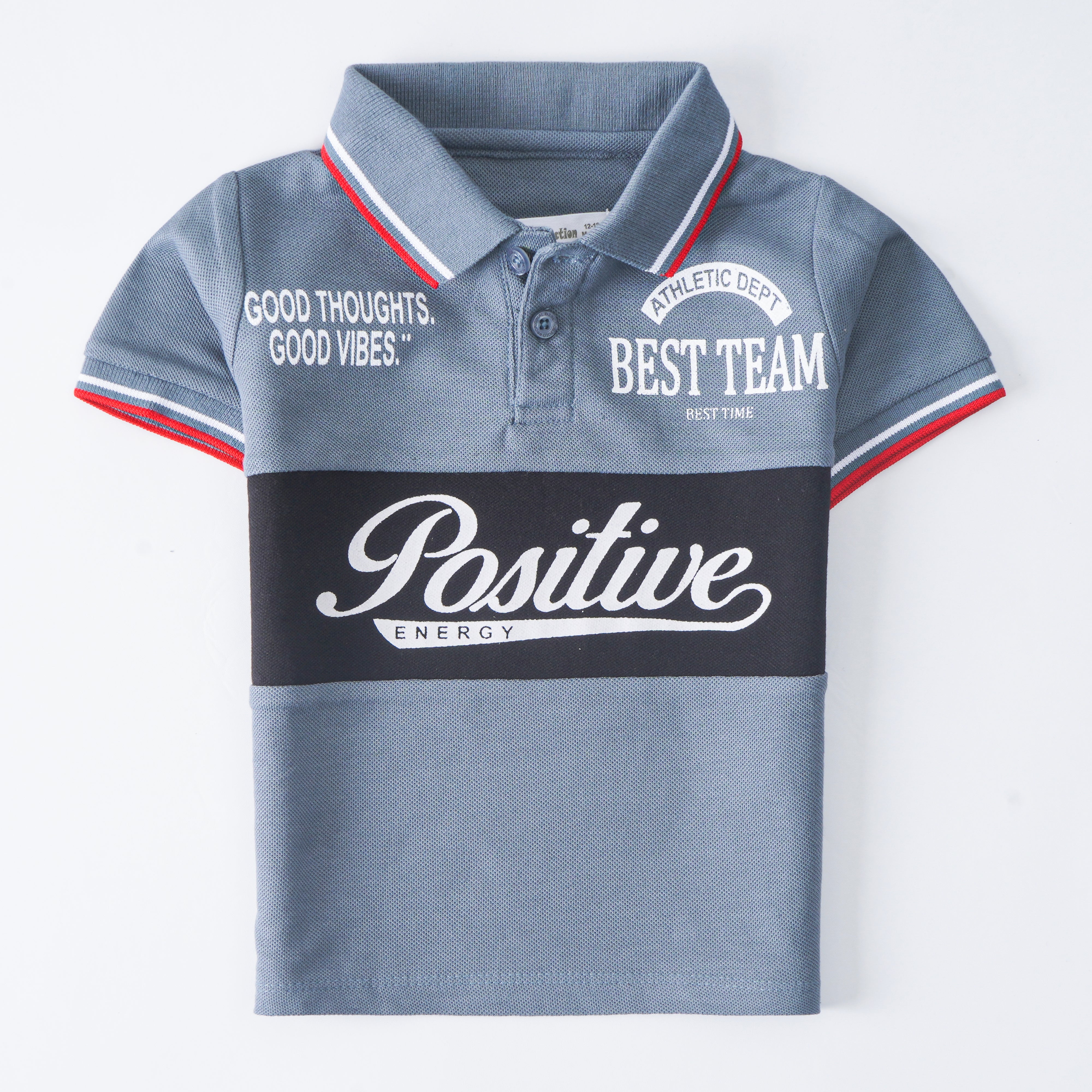 Boys Half Sleeves Polo T-Shirt