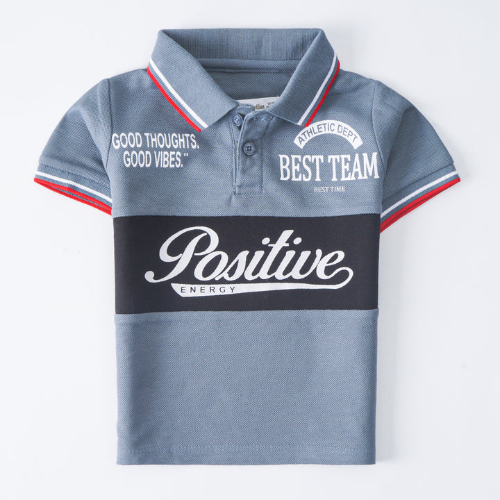 Boys Half Sleeves Polo T-Shirt