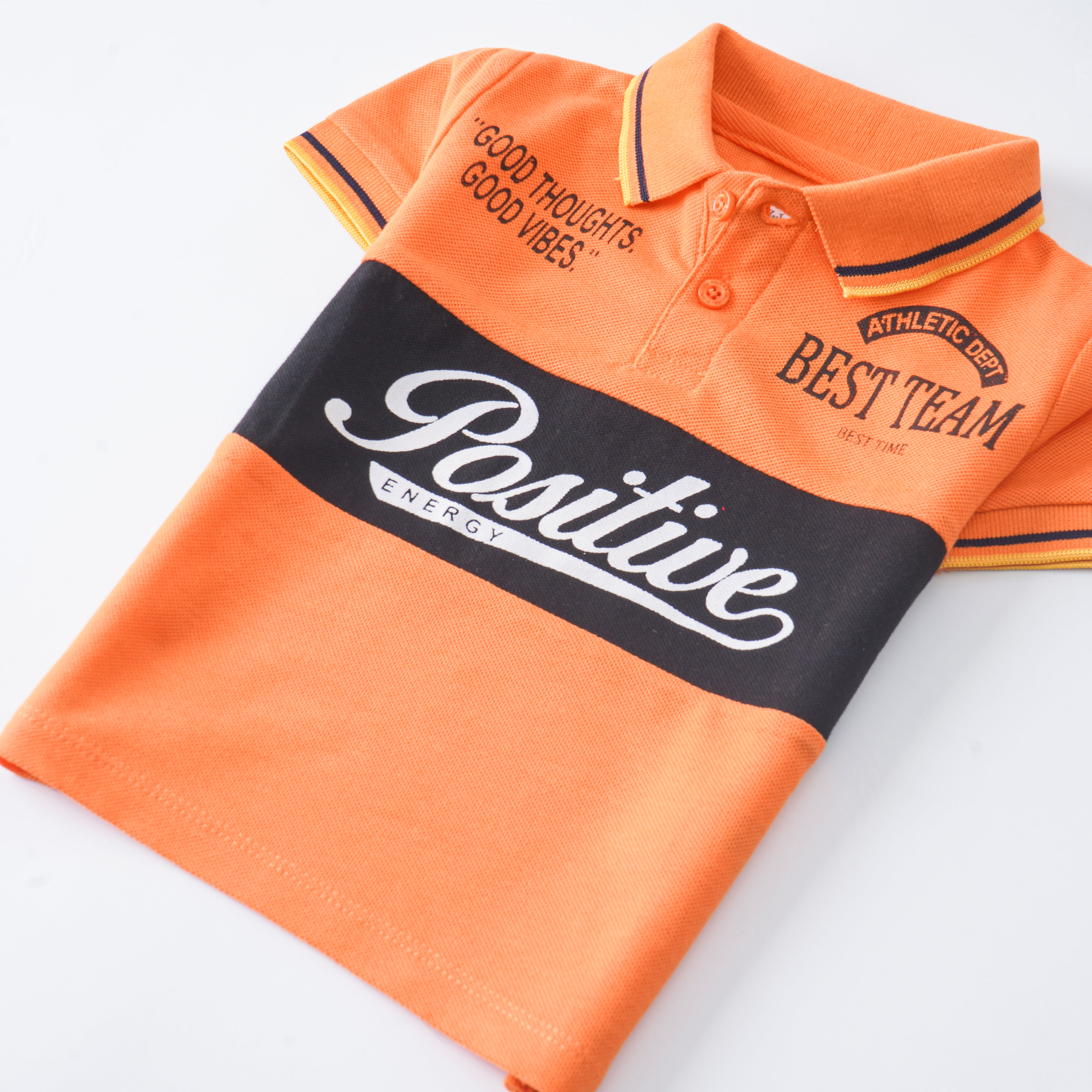 Boys Half Sleeves Polo T-Shirt