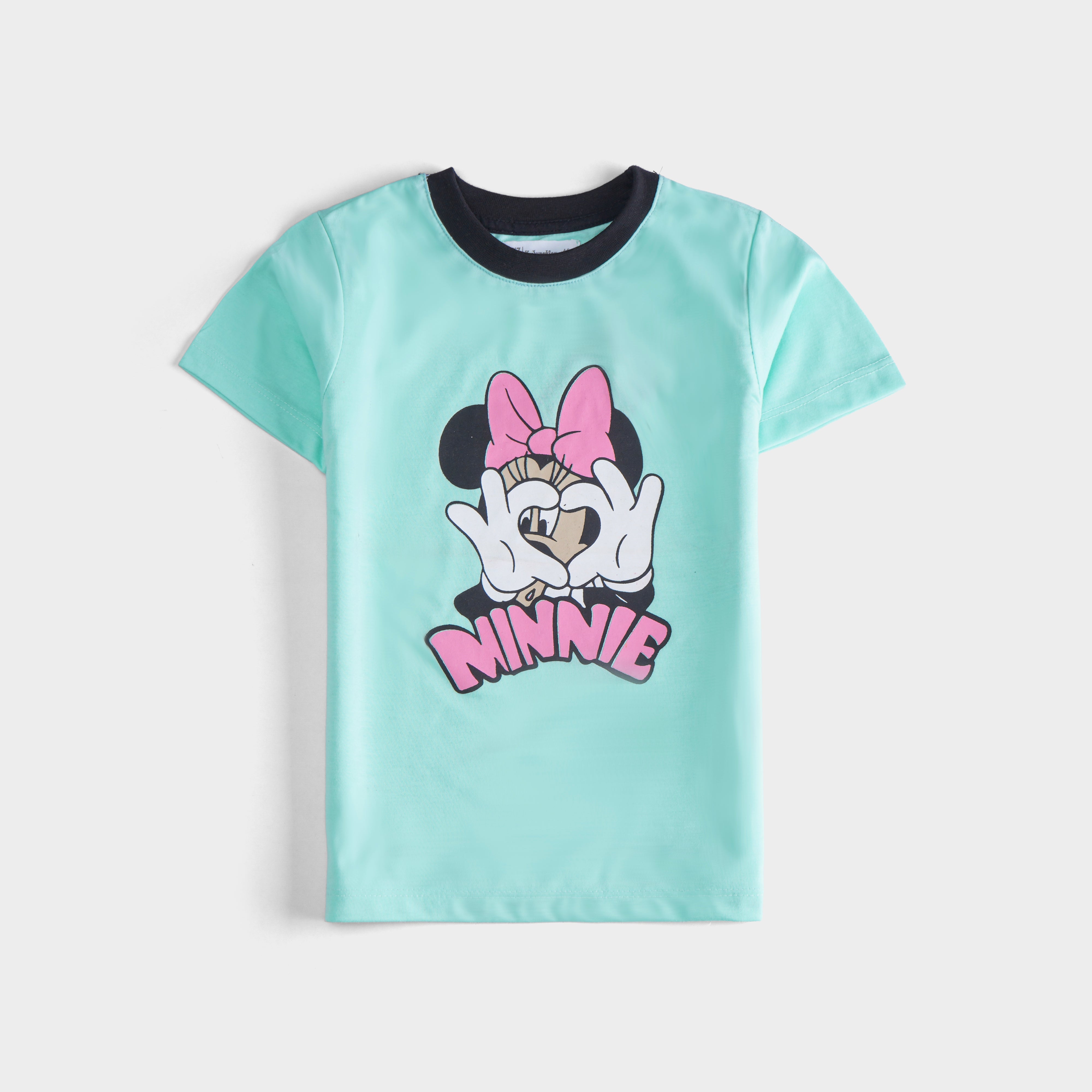 Girls Half Sleeves-Printed T-Shirt