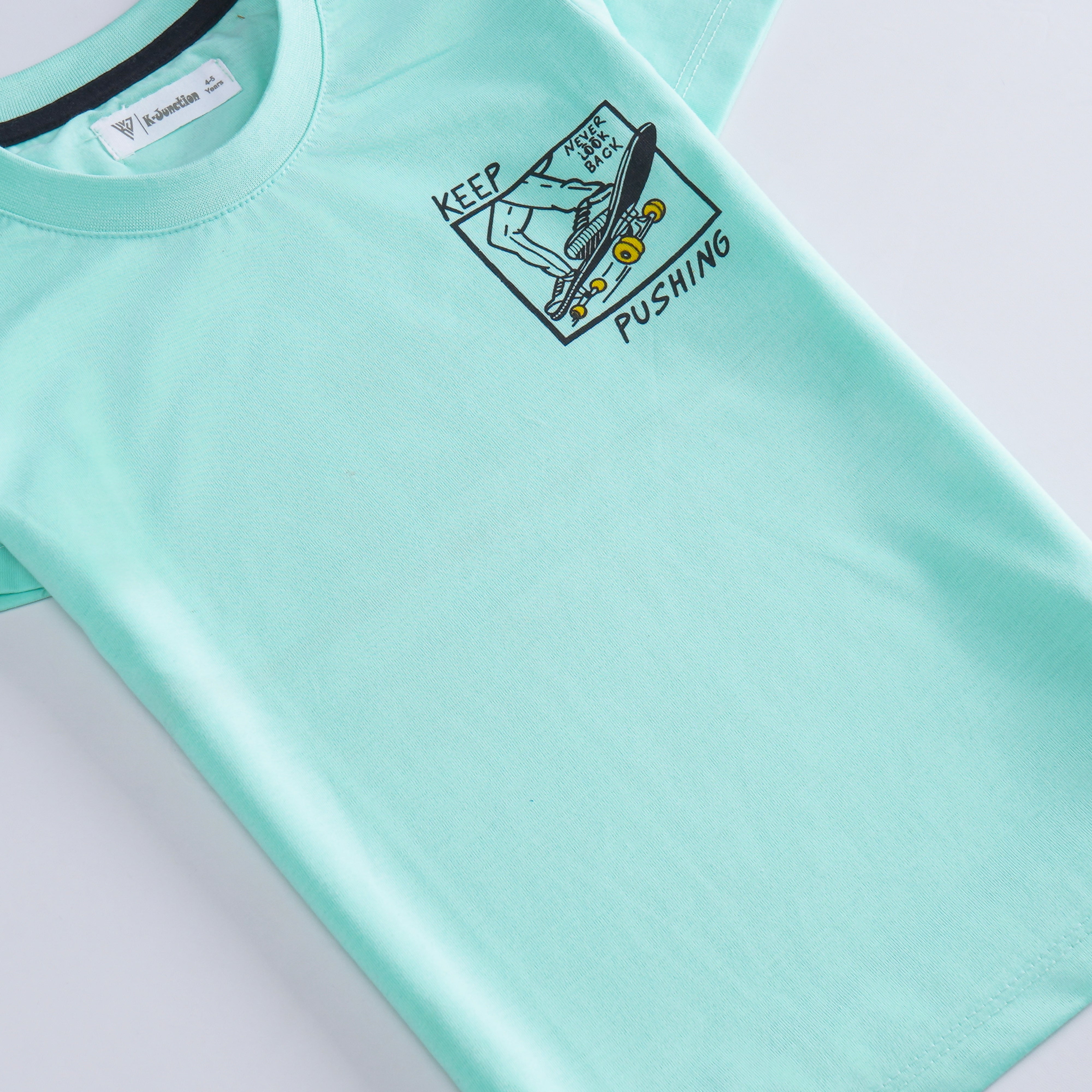 Boys Half Sleeves-Printed T-Shirt