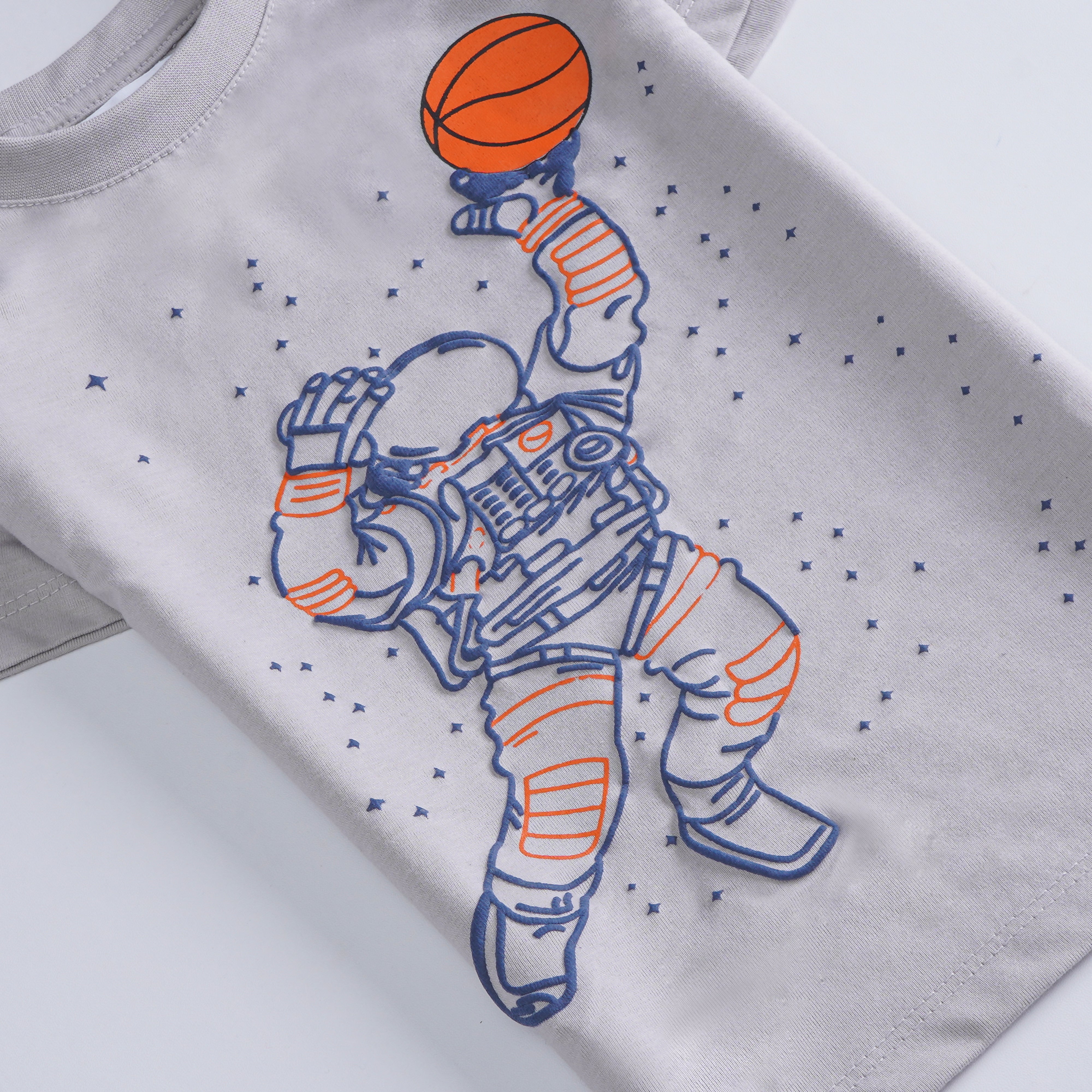 Boys Half Sleeves-Printed T-Shirt