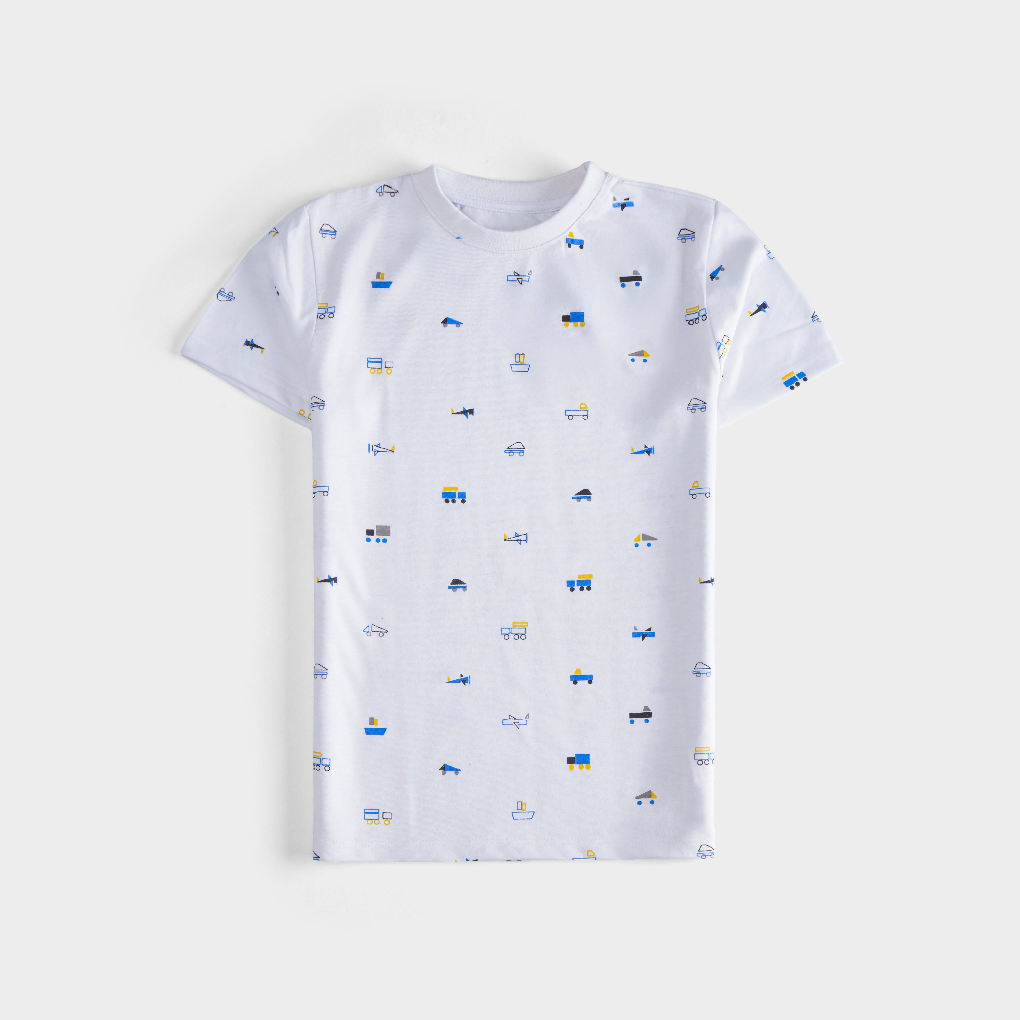 Boys Half Sleeves-Printed T-Shirt