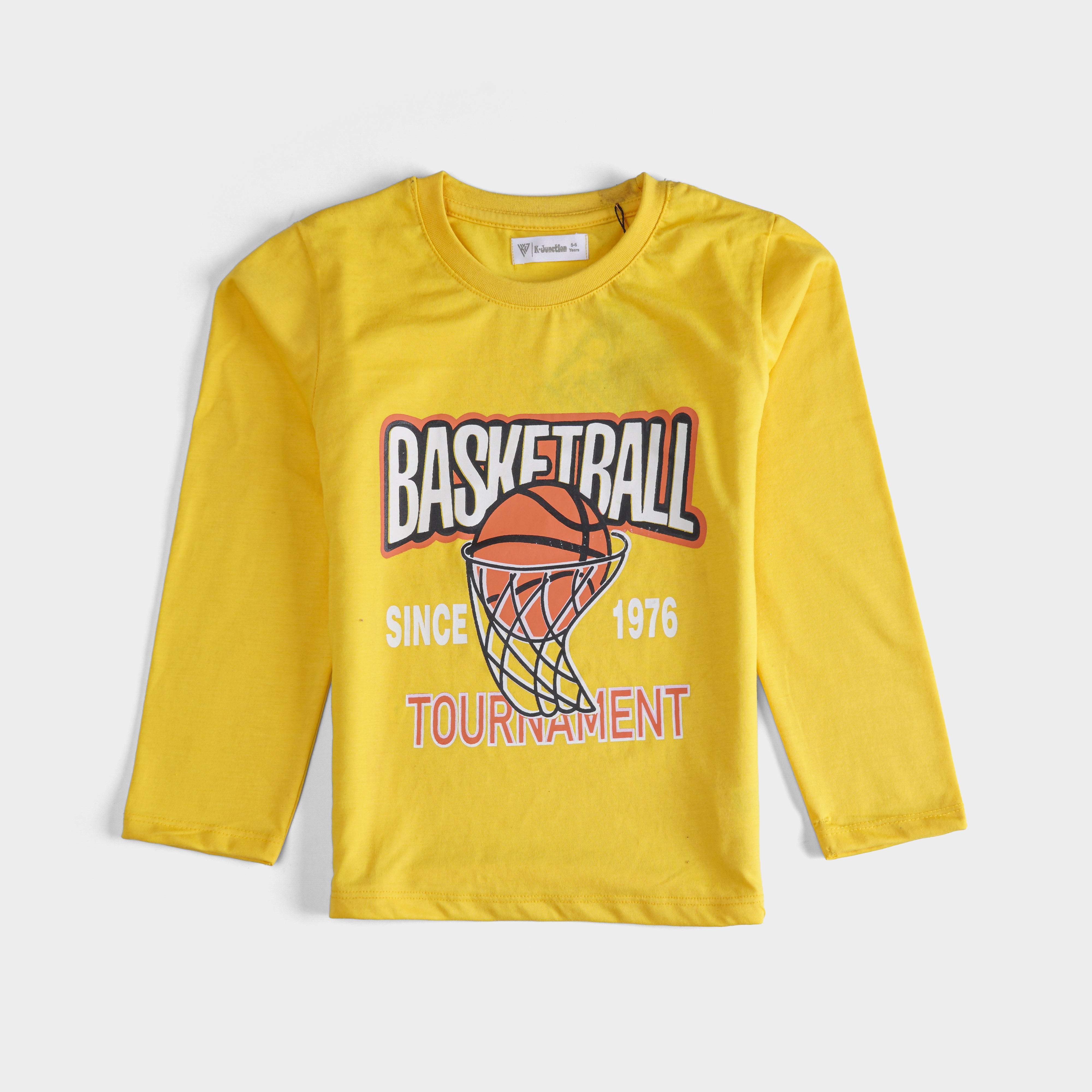 Boys full Sleeves-Printed T-Shirt