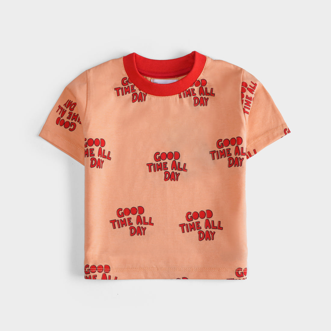 Infant Boys Half Sleeves-Printed T-Shirt