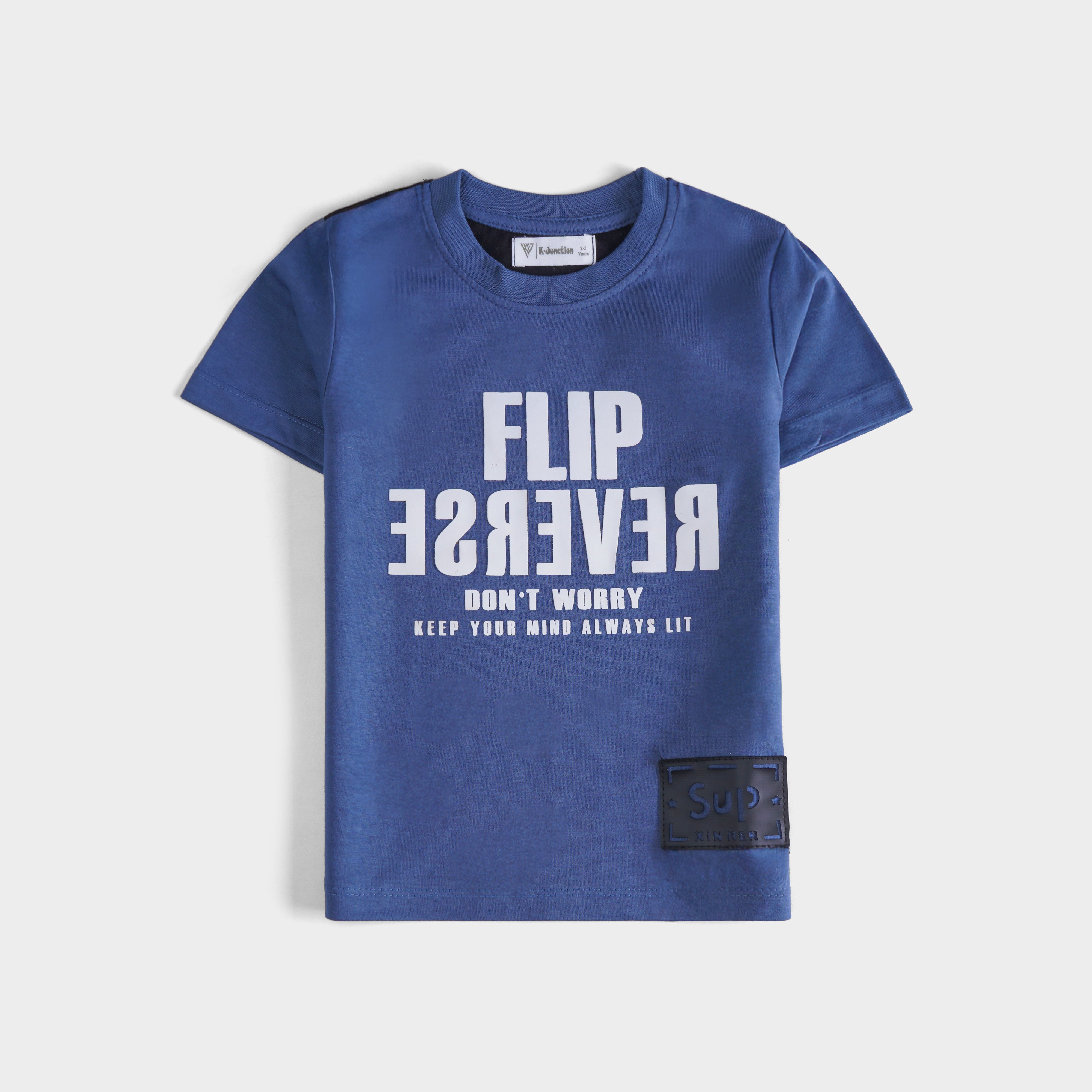 Boys Half Sleeves-Printed T-Shirt
