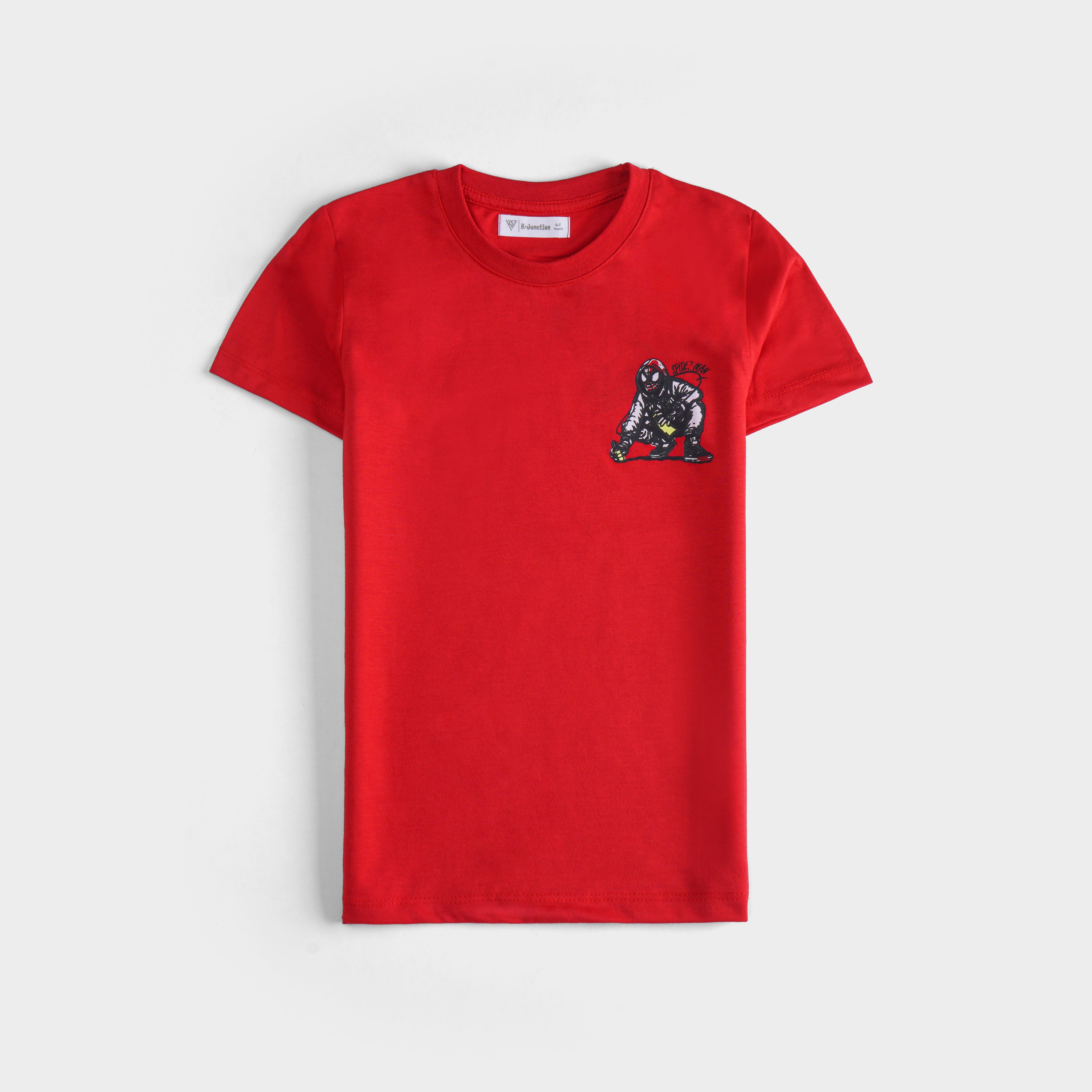Boys Half Sleeves-Printed T-Shirt