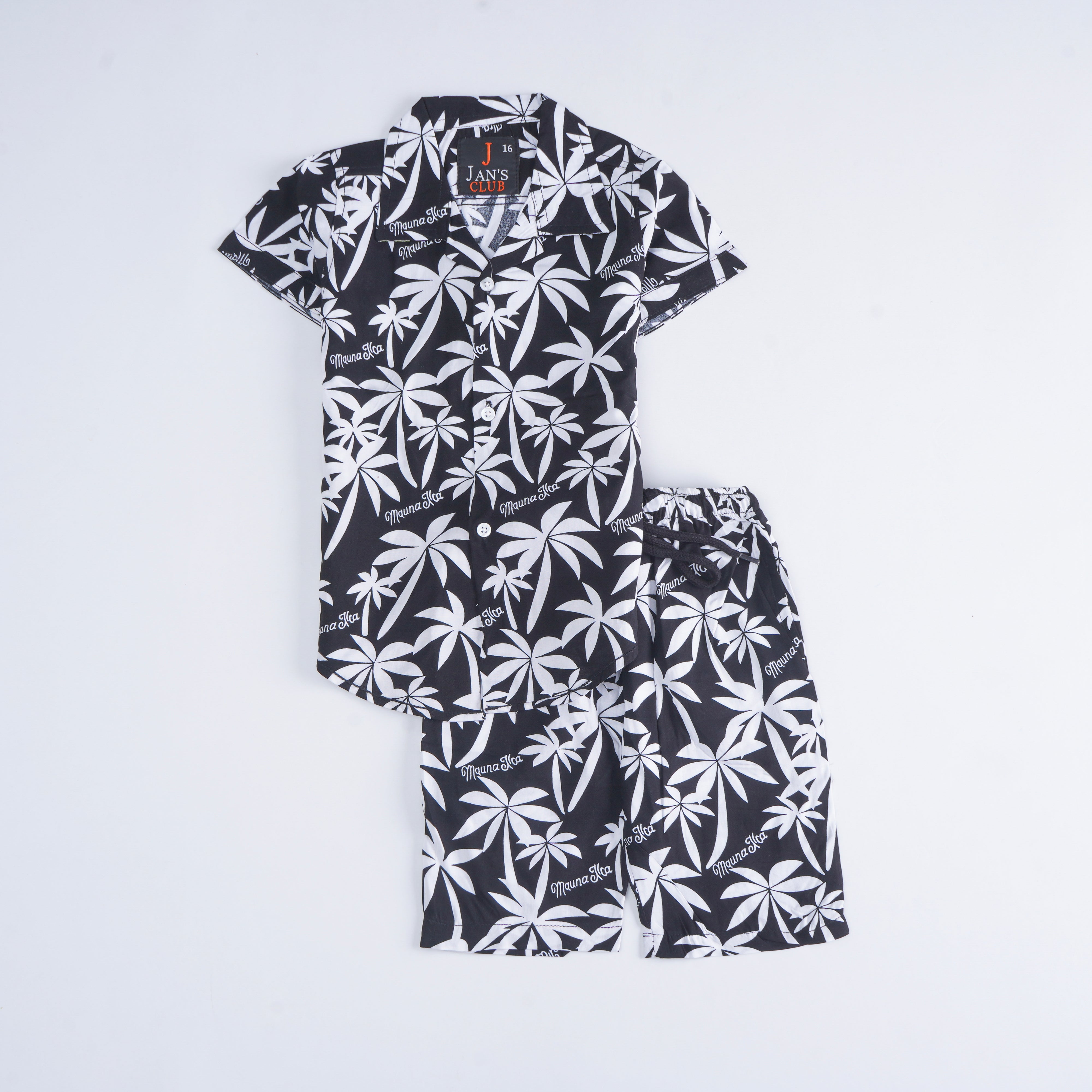 Boys Half Sleeves Woven Suit
