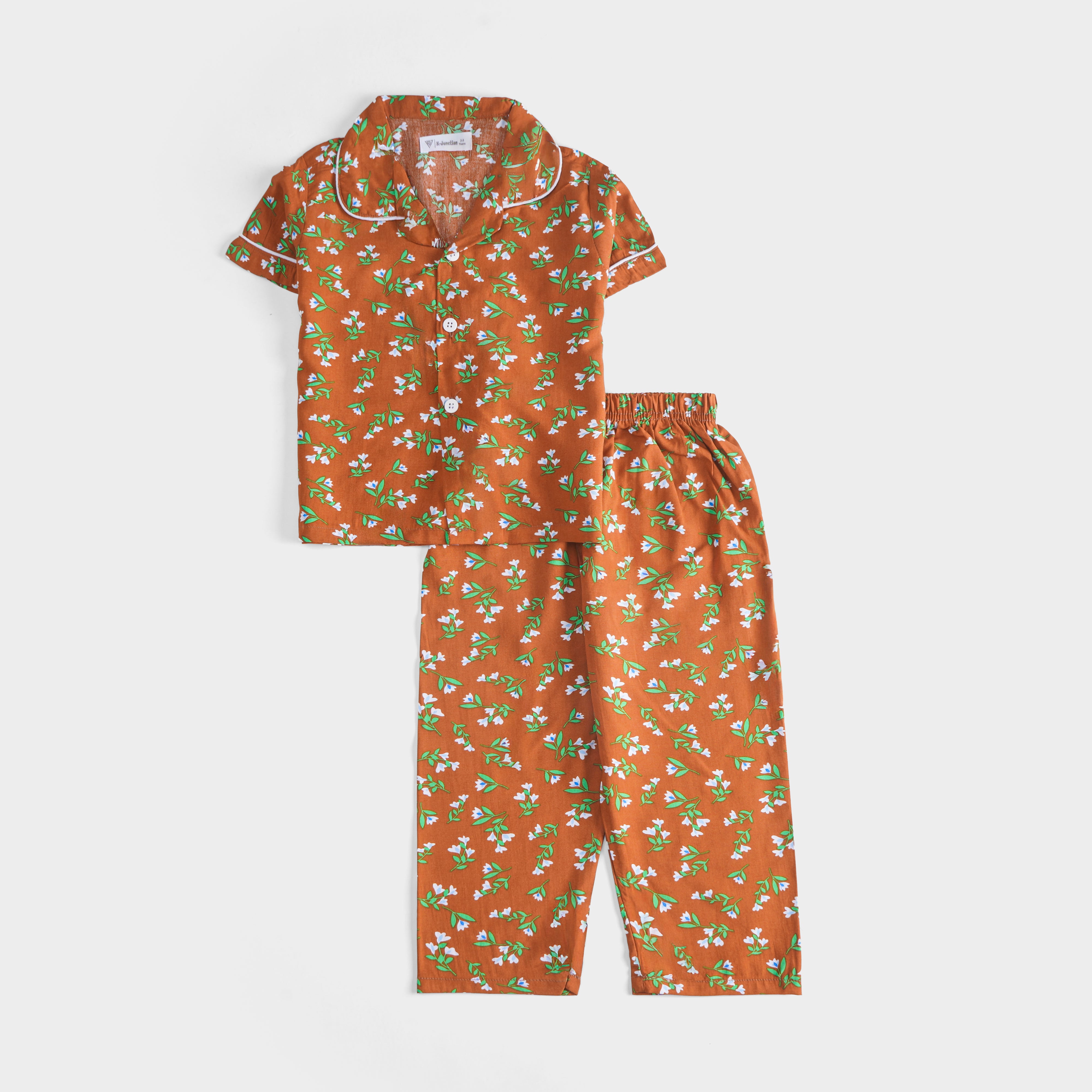 Girls viscous Night Suit