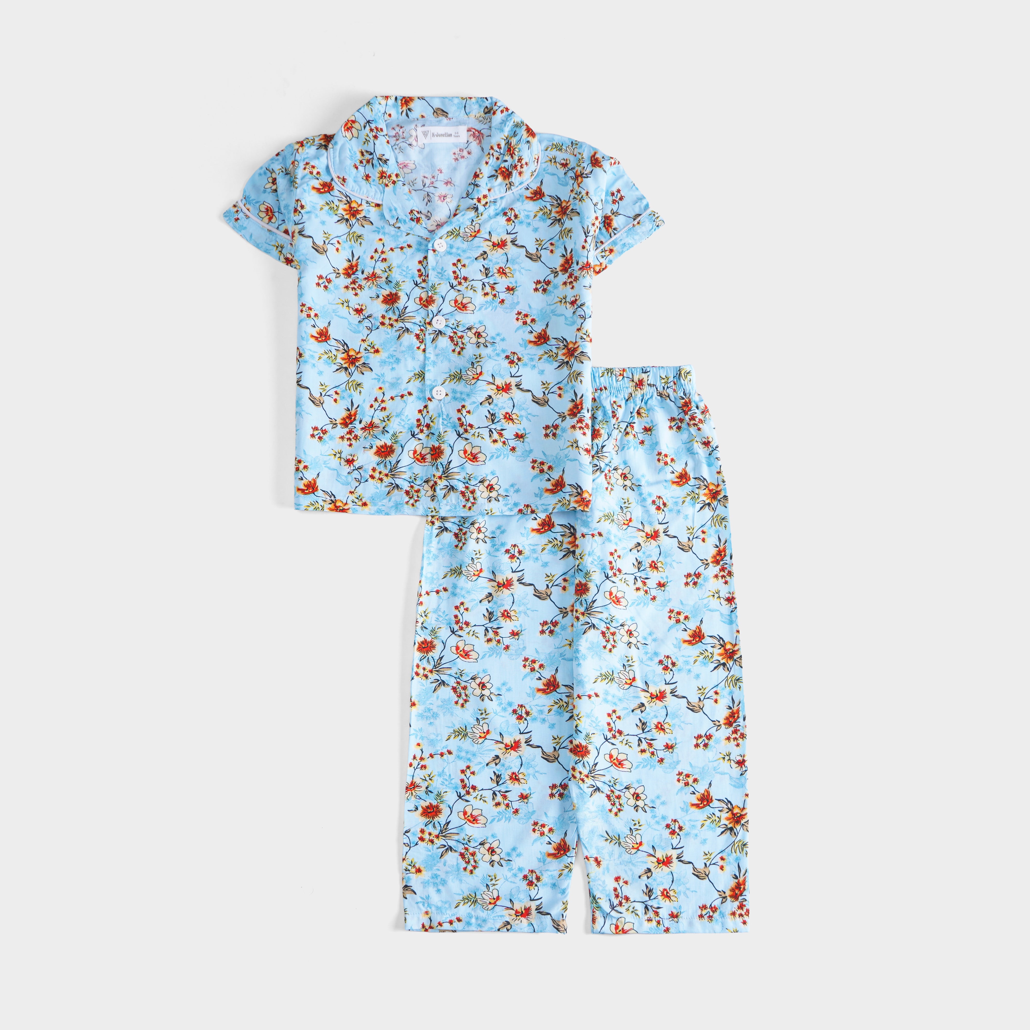 Girls viscous Night Suit