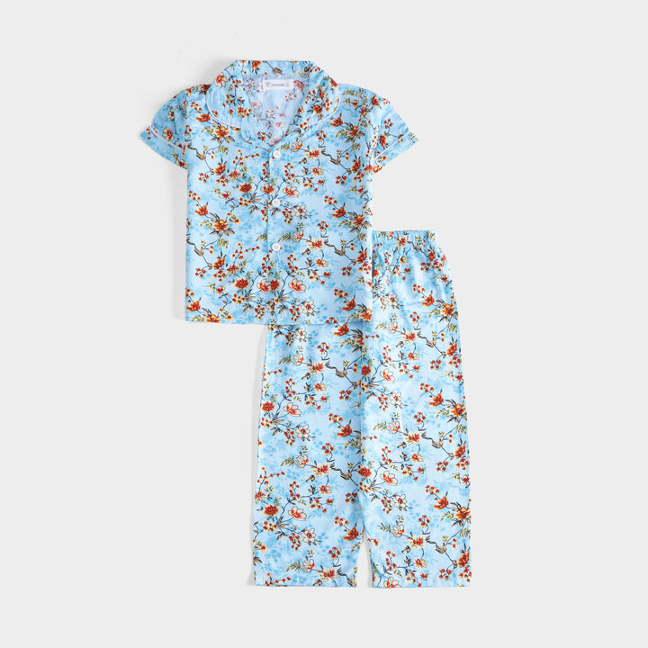 Girls viscous Night Suit
