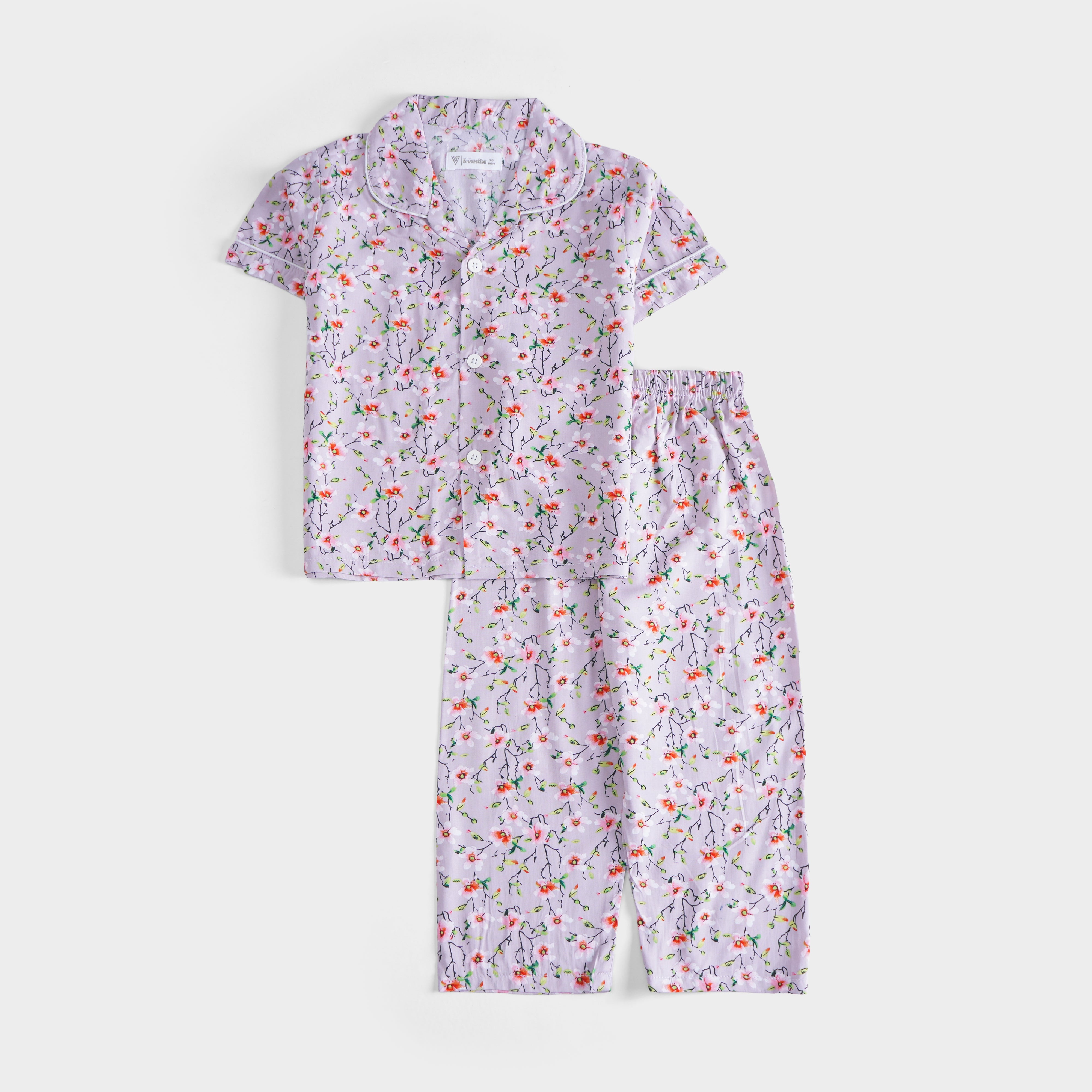 Girls viscous Night Suit