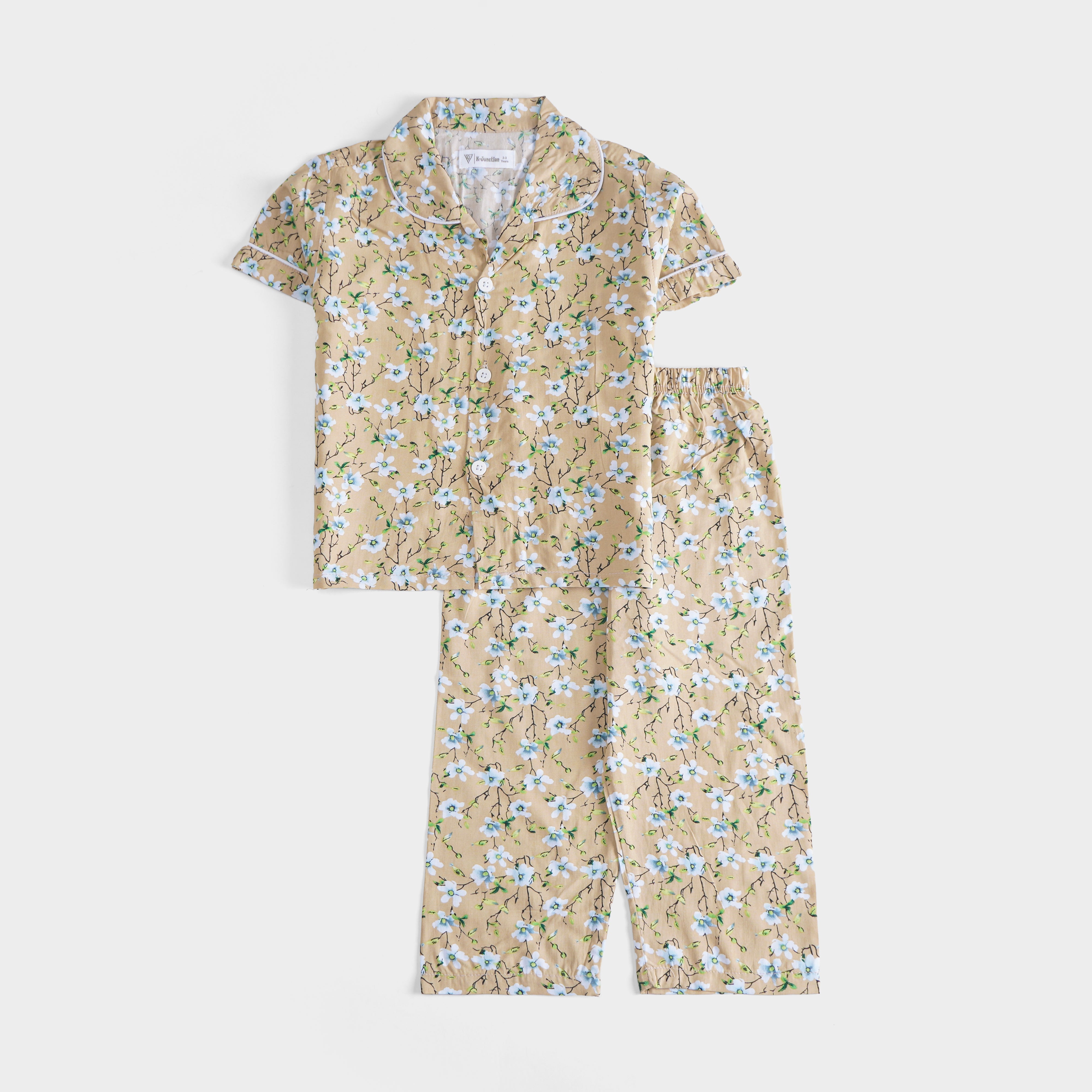 Girls viscous Night Suit