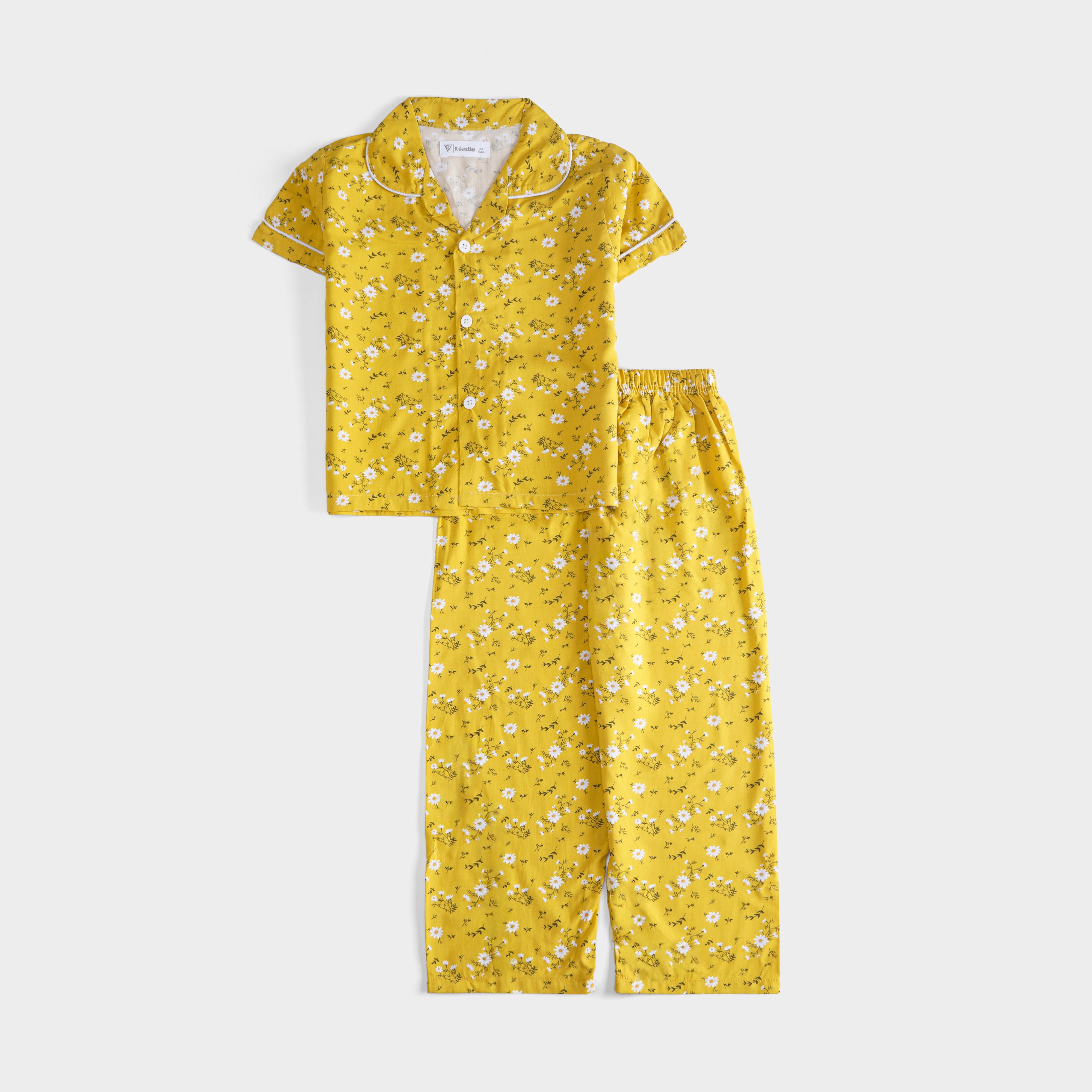 Girls viscous Night Suit